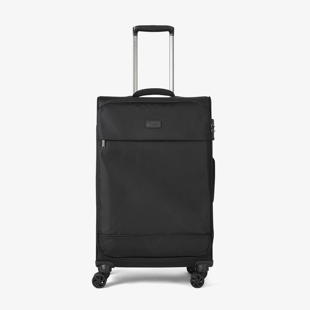 Paris Medium Suitcase in Black - Image 2