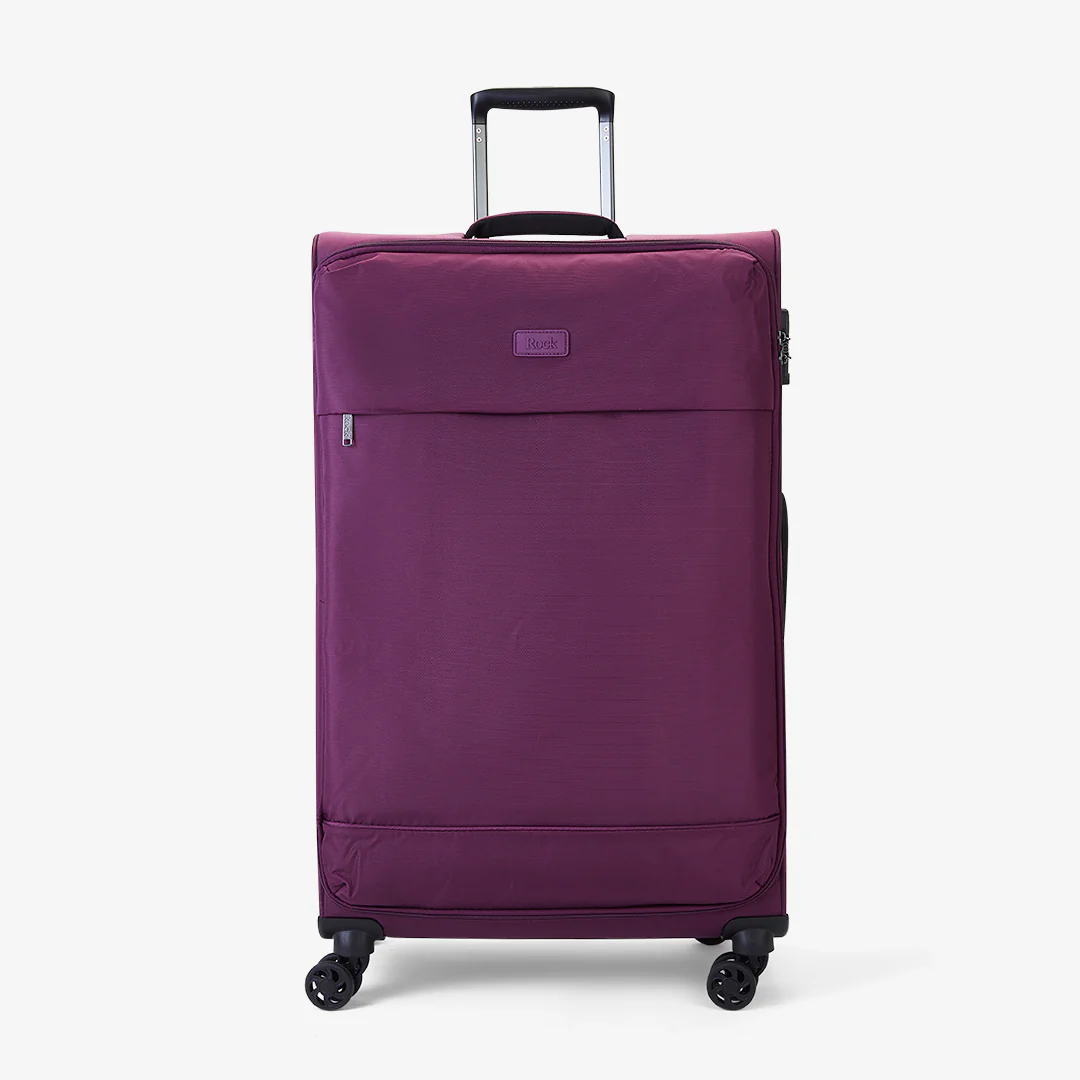 Paris Set of 4 Suitcases in Purple - Image 3