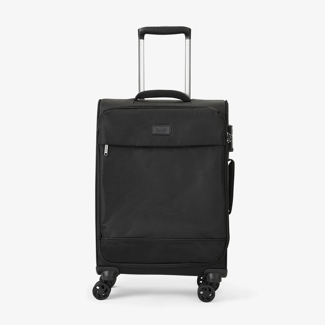 Paris Small Suitcase in Black - Image 2