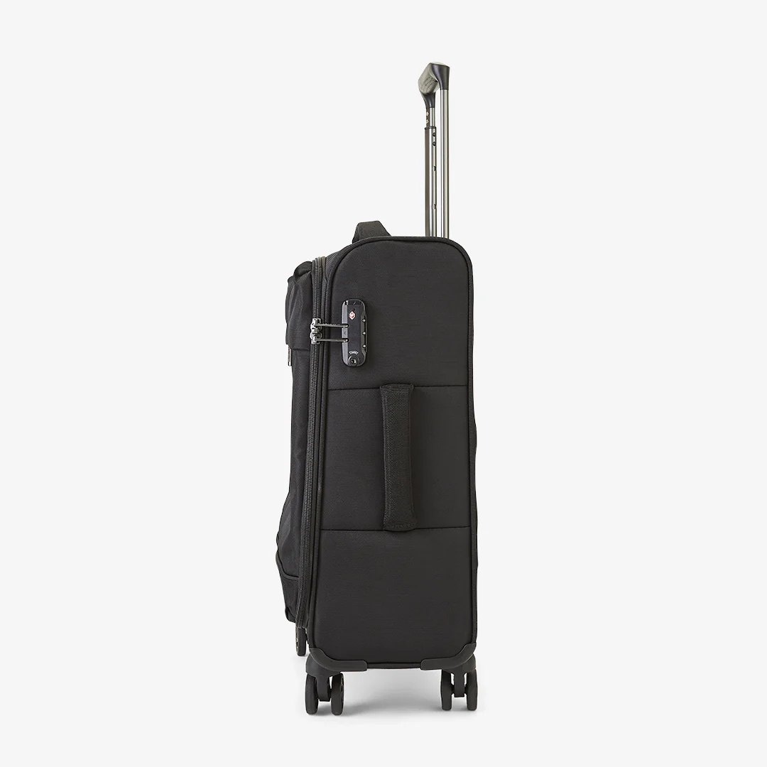 Paris Small Suitcase in Black - Image 3