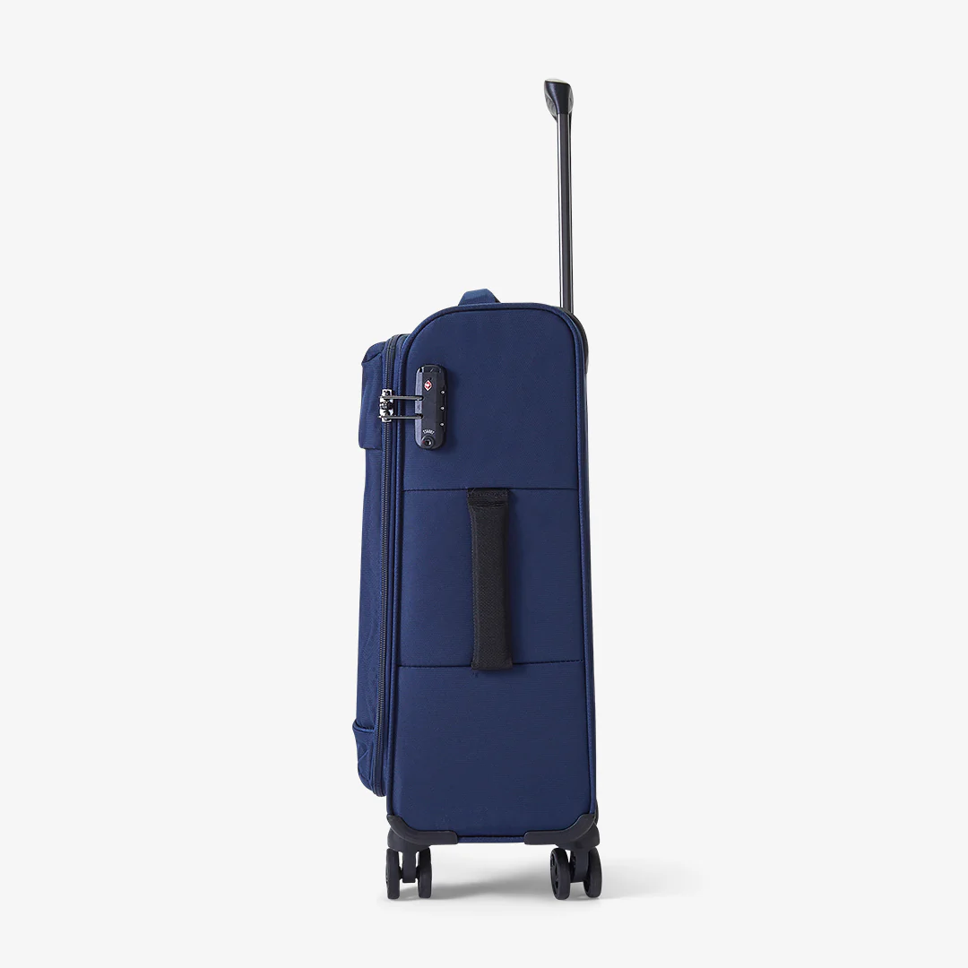 Paris Small Suitcase in Navy - Image 3