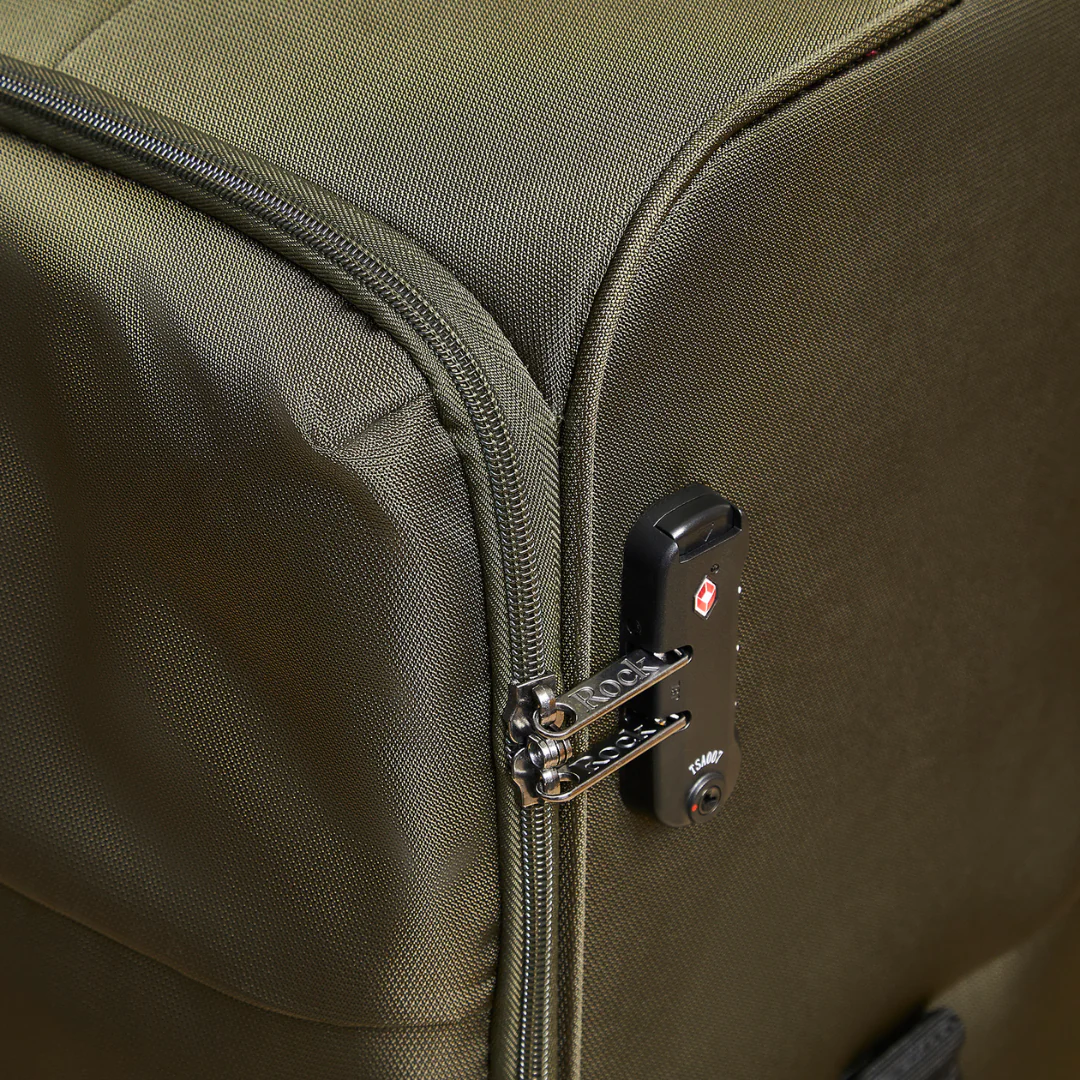 Paris Small Suitcase in Olive Green - Image 6