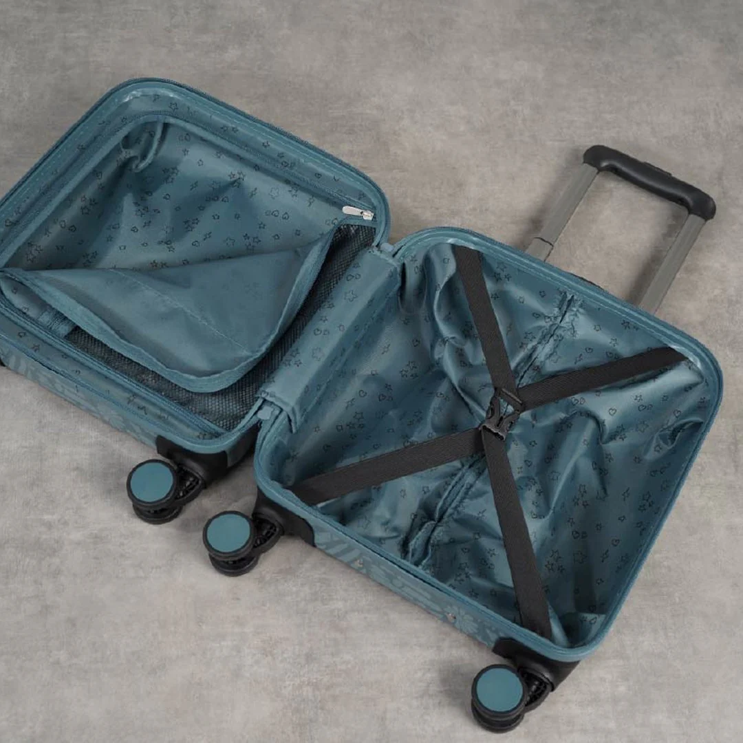 Pebble Kids Underseat Suitcase in Dino - Image 6