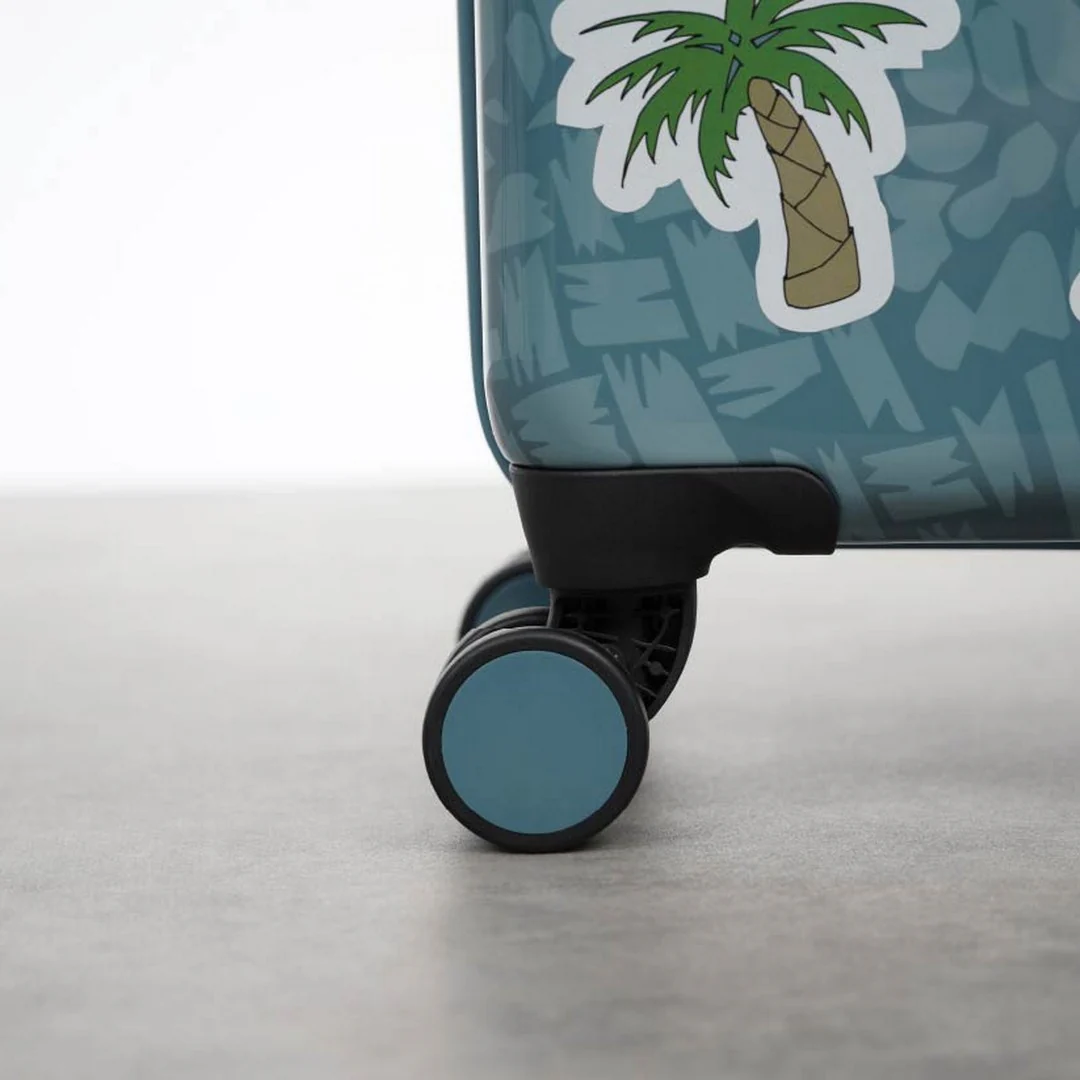 Pebble Kids Underseat Suitcase in Dino - Image 8
