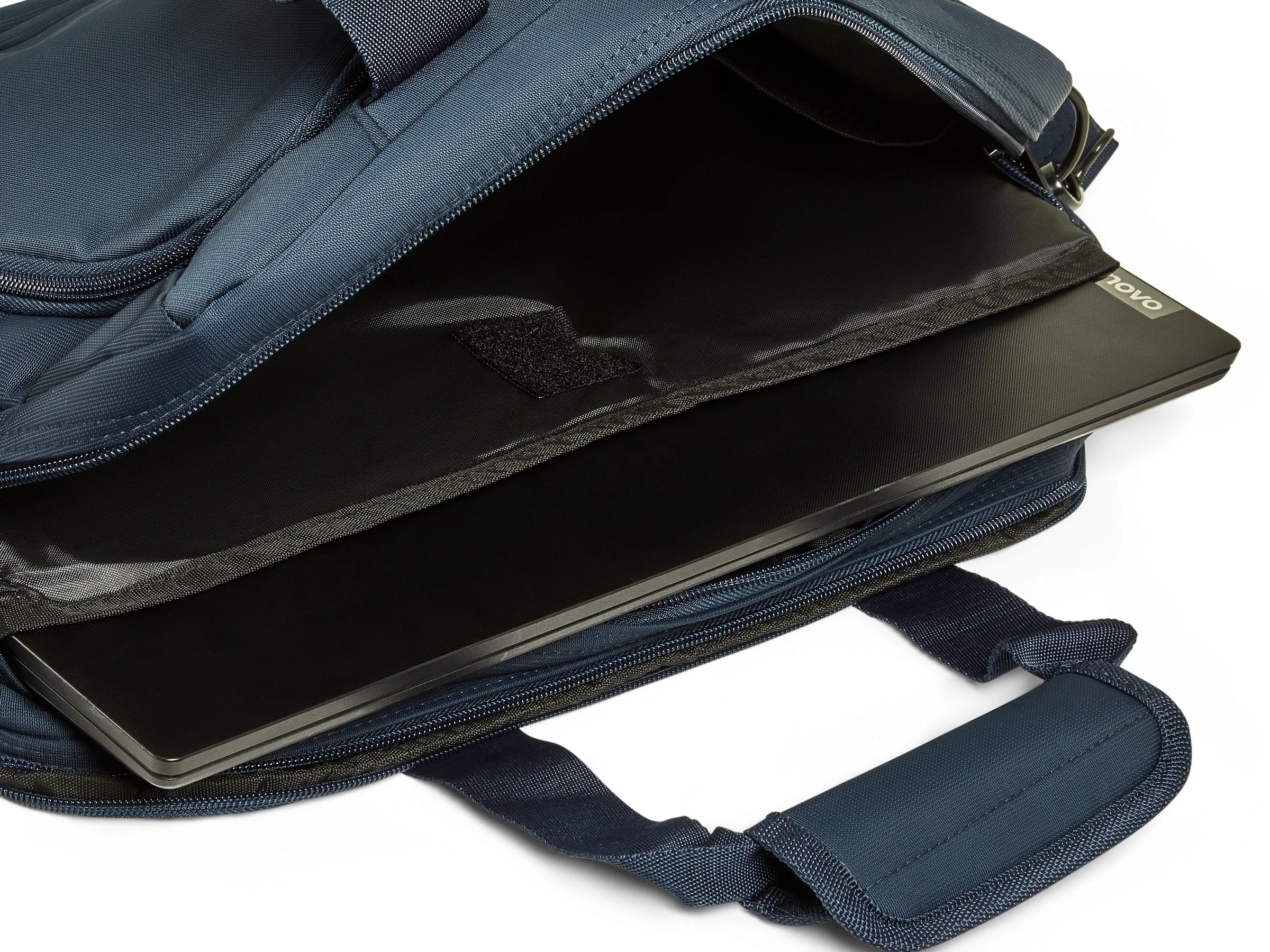Platinum Briefcase in Navy - Image 3