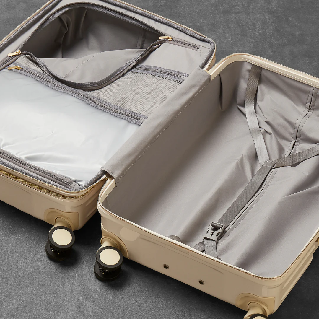 Primrose Medium Suitcase in Cream - Image 5
