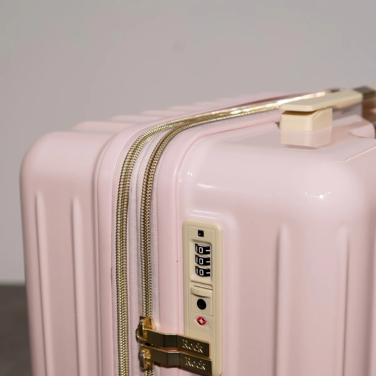 Primrose Small Suitcase in Baby Pink - Image 7