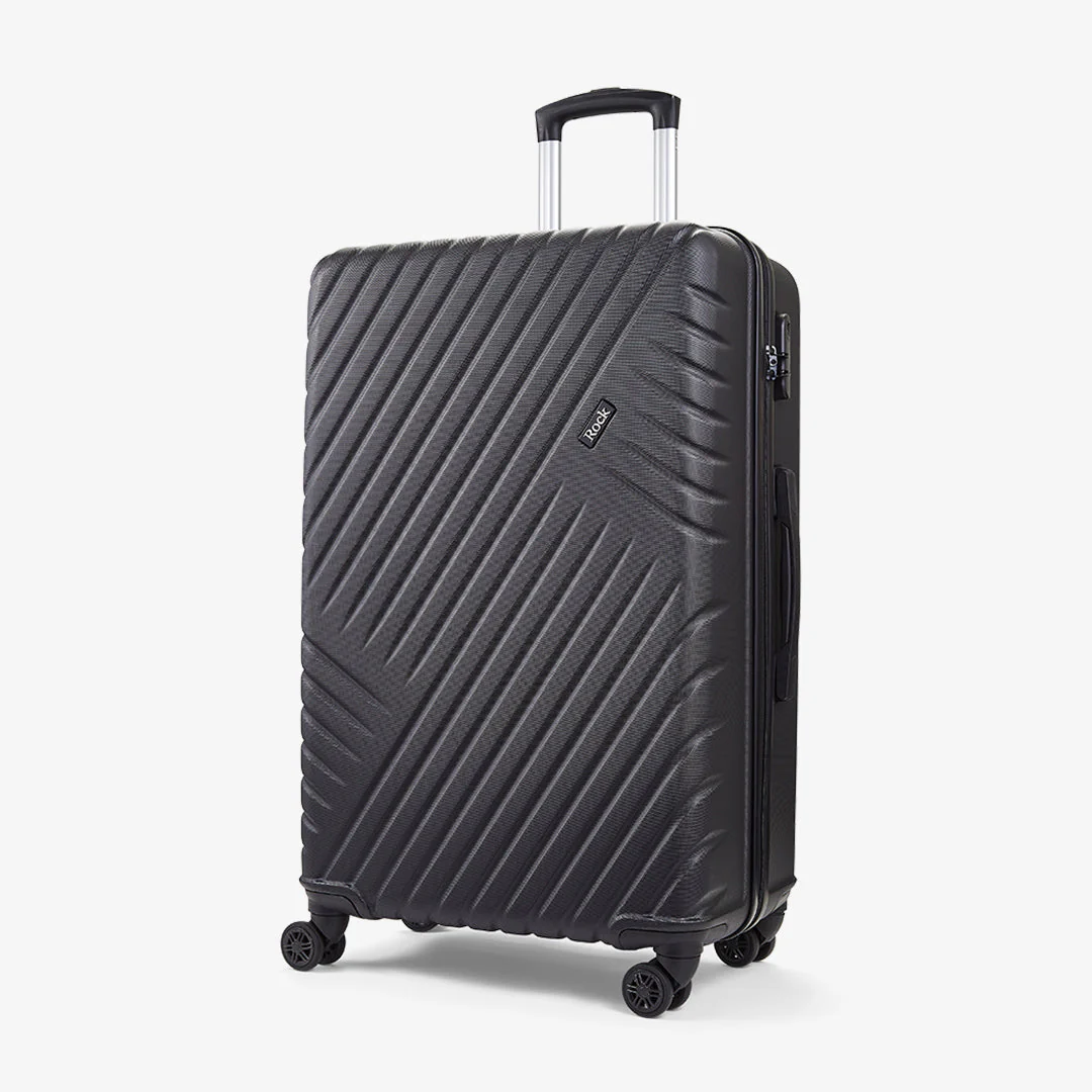 Santiago Large Suitcase in Black