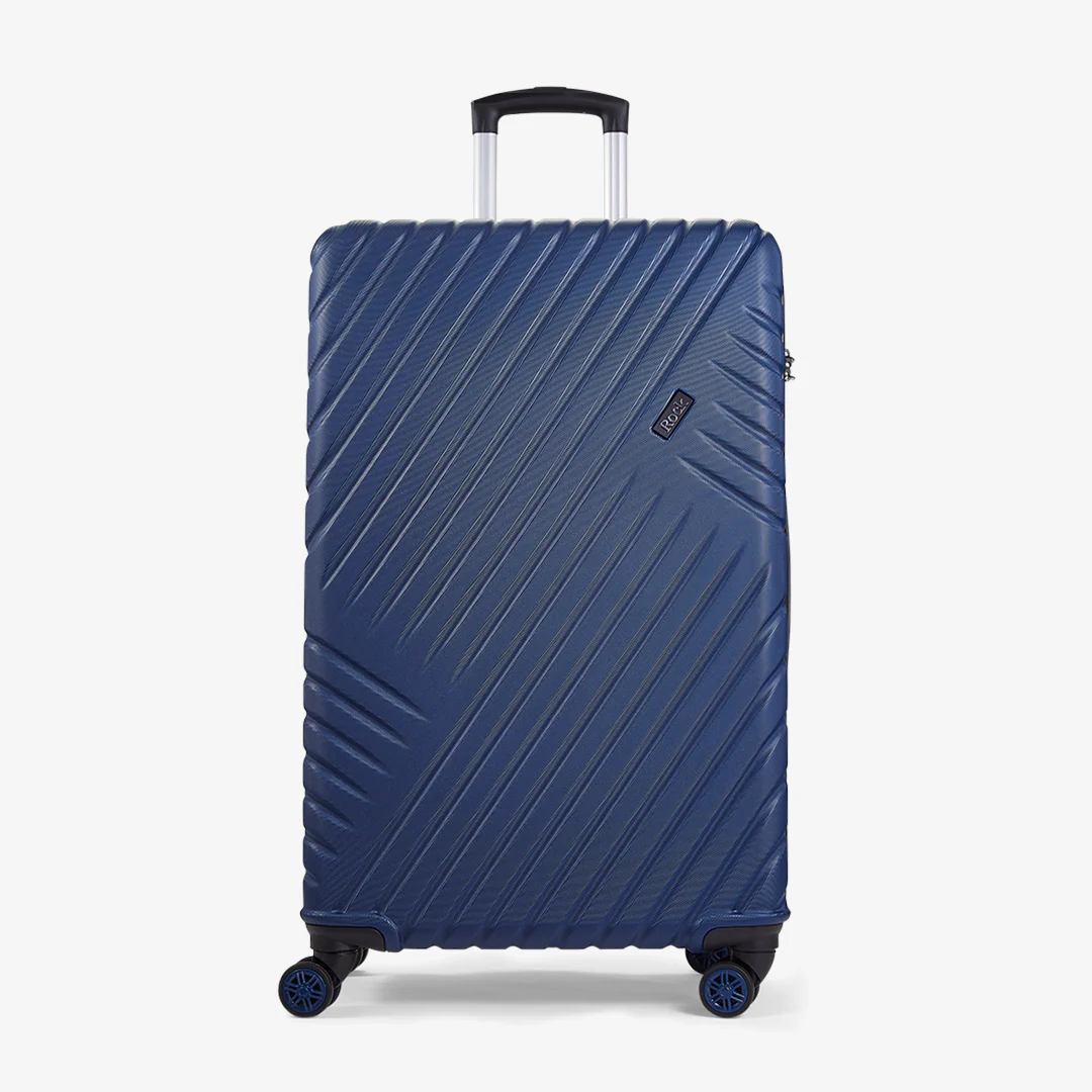 Santiago Large Suitcase in Navy - Image 2