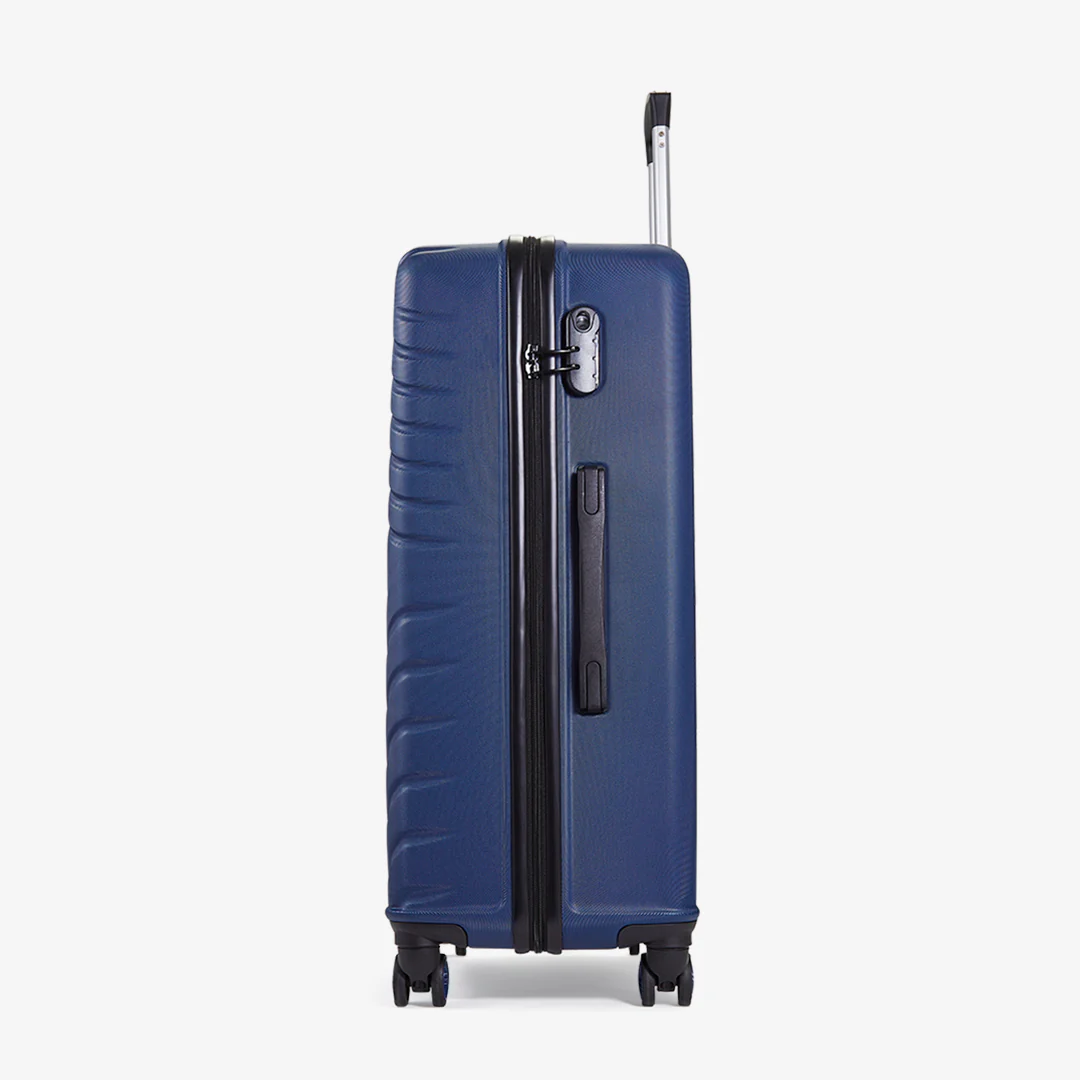 Santiago Large Suitcase in Navy - Image 3