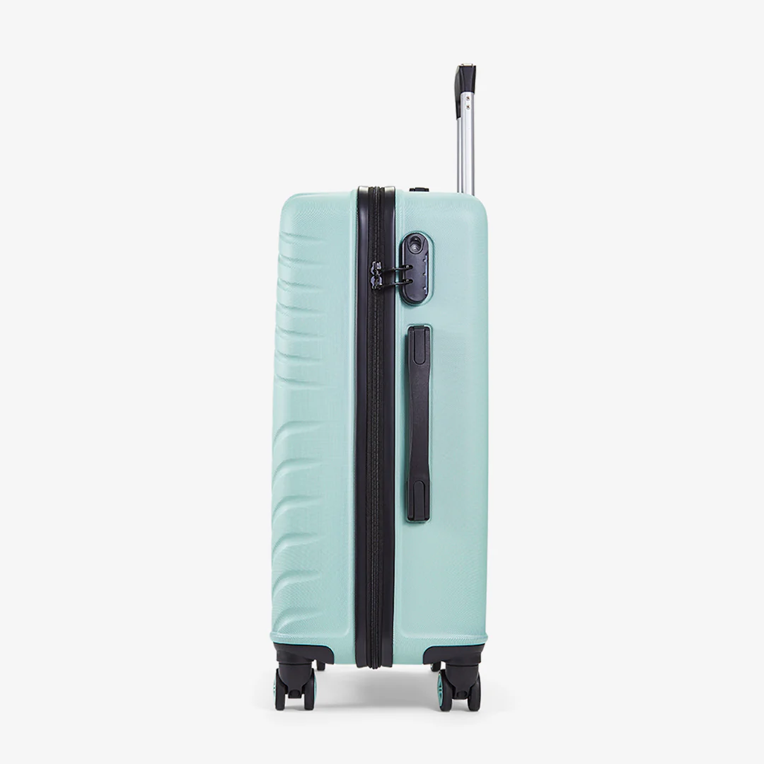 Santiago Medium Suitcase in Mint Green - Image 3