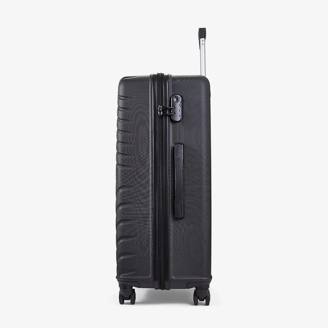 Santiago Set of 3 Suitcases in Black - Image 4