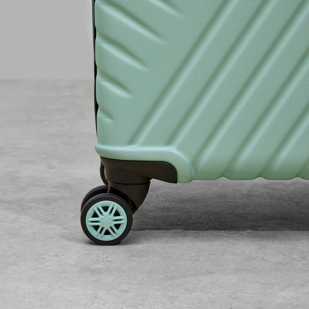 Santiago Set of 3 Suitcases in Mint Green - Image 5