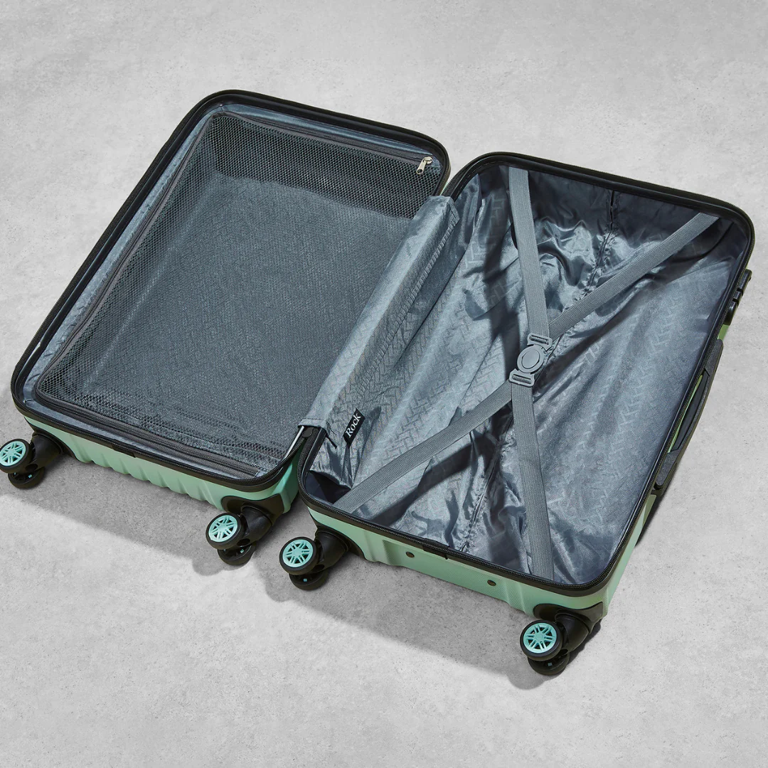 Santiago Small Suitcase in Mint Green - Image 5