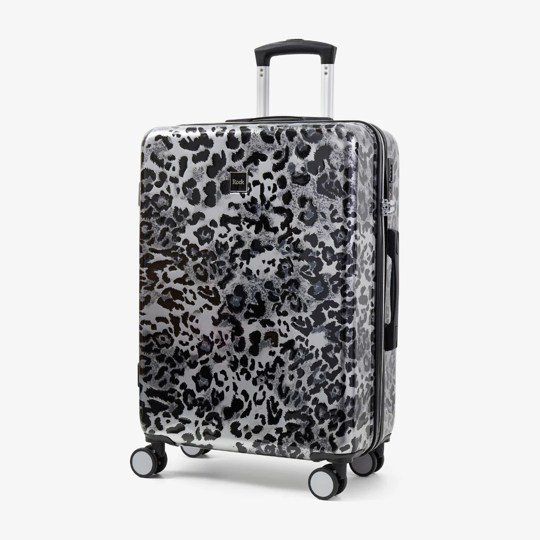 Savannah Medium Suitcase in Snow Leopard