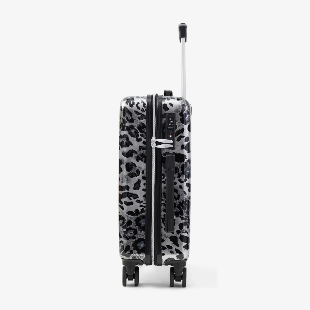 Savannah Small Suitcase in Snow Leopard - Image 3