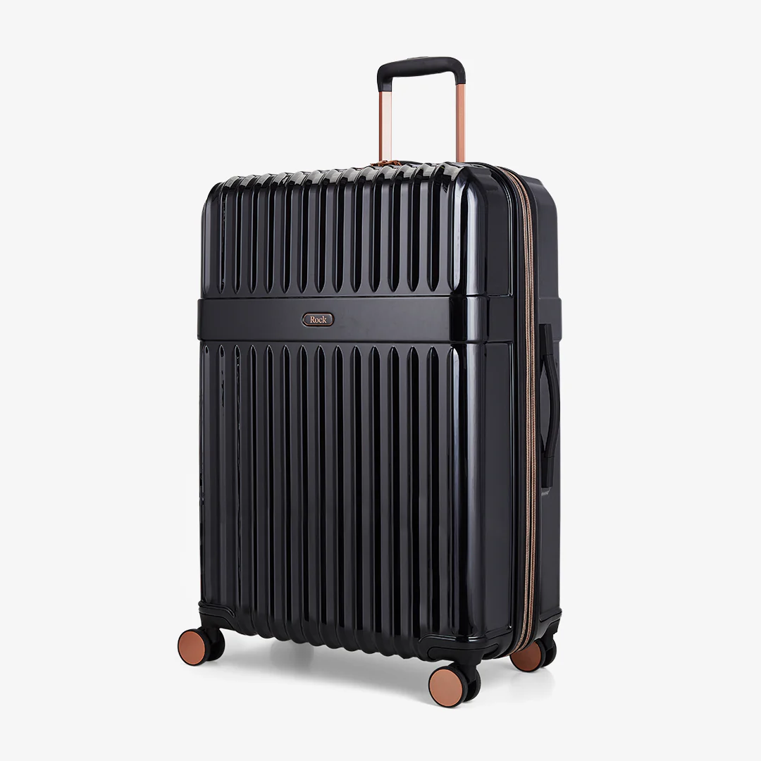 Selene Large Suitcase in Black