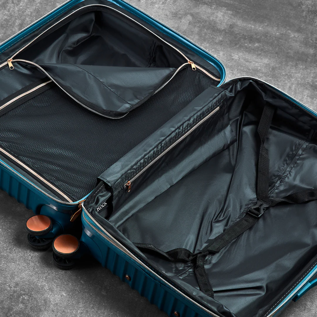 Selene Large Suitcase in Blue - Image 5