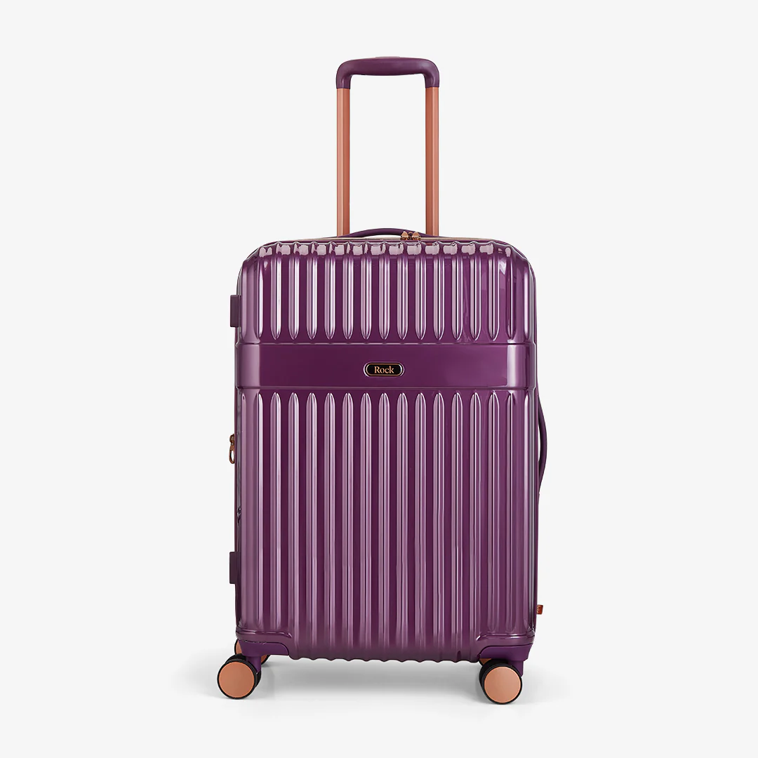 Selene Medium Suitcase in Purple - Image 2