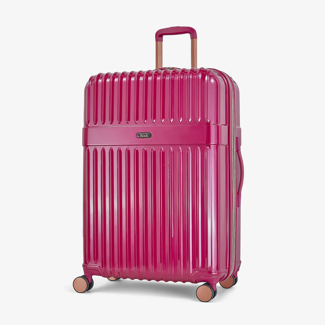 Selene Set of 3 Suitcases in Magenta Pink - Image 2