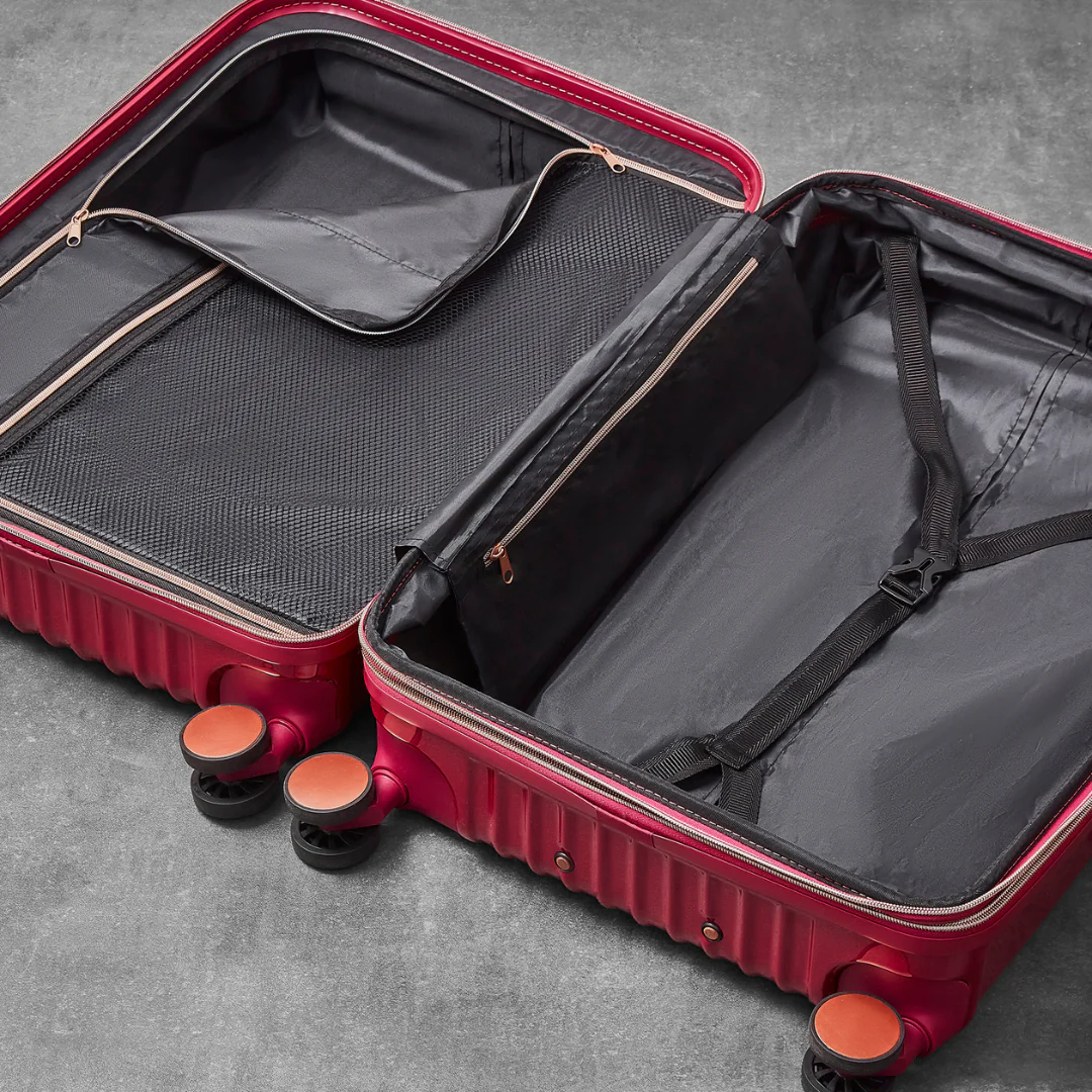 Selene Set of 3 Suitcases in Magenta Pink - Image 6