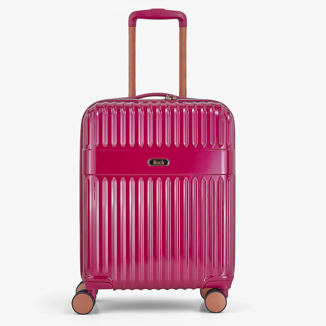 Selene Small Suitcase in Magenta Pink - Image 2