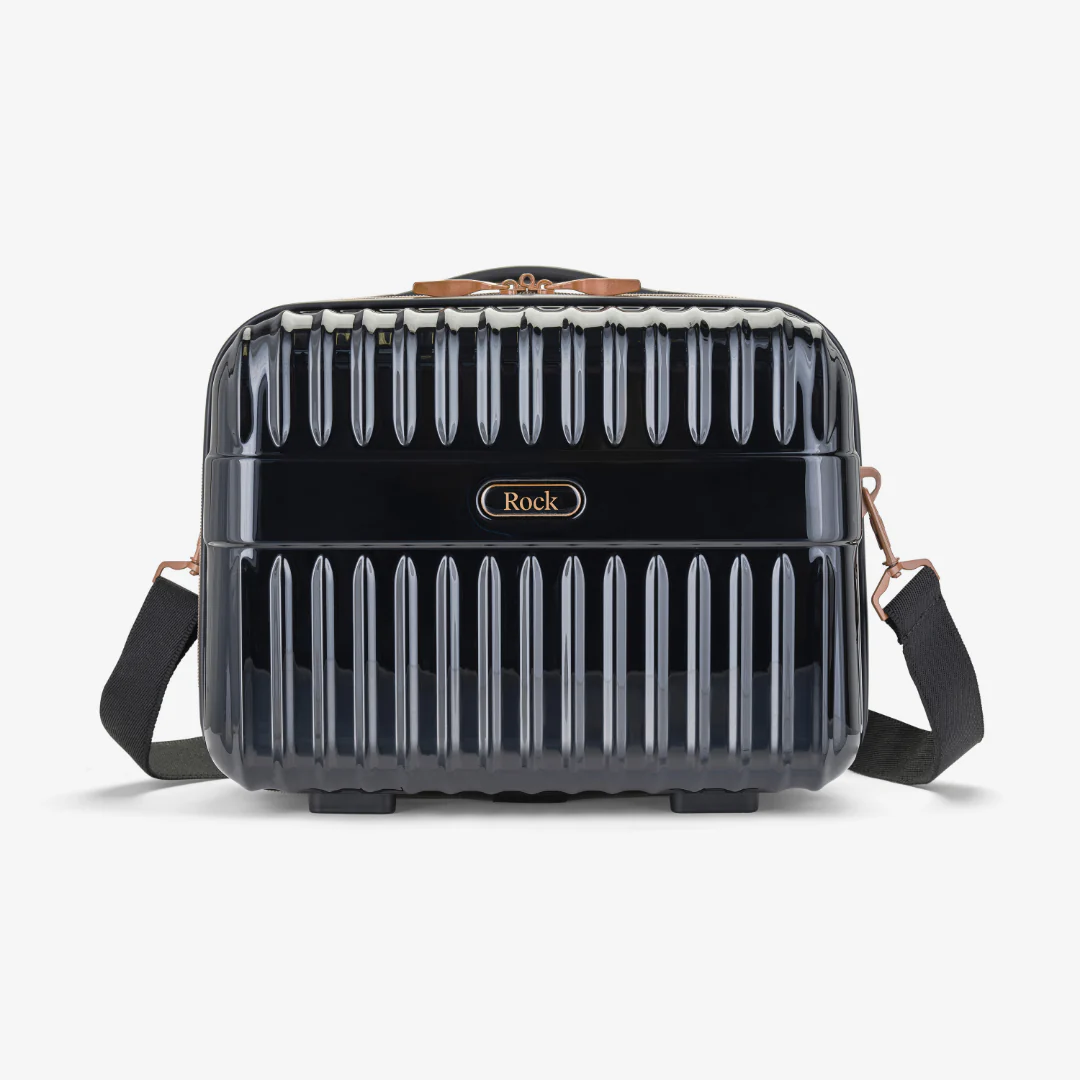 Selene Vanity Suitcase in Black - Image 2