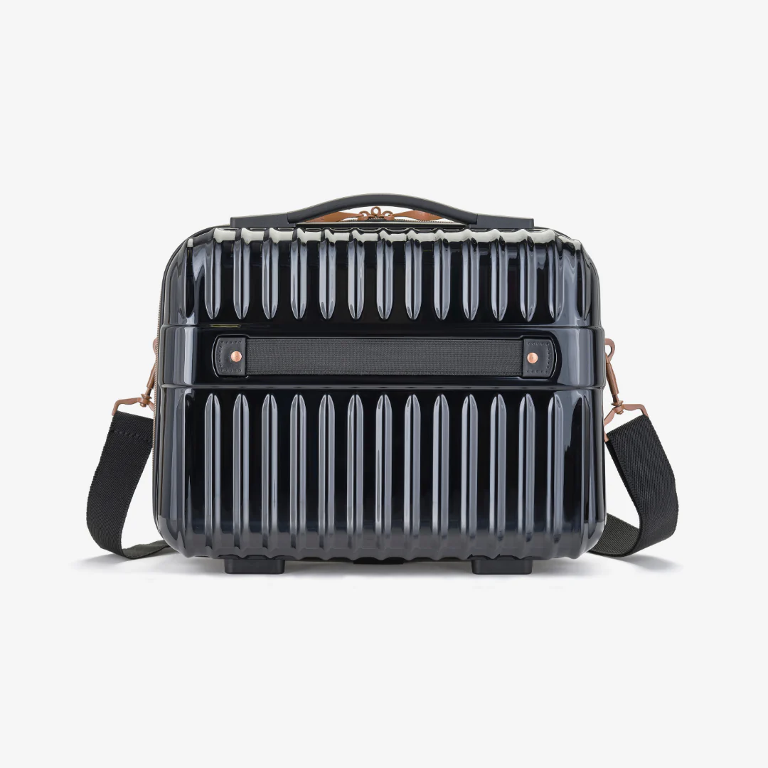 Selene Vanity Suitcase in Black - Image 3
