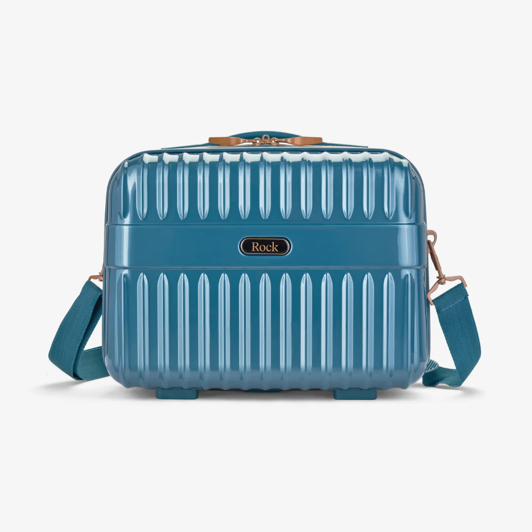Selene Vanity Suitcase in Blue - Image 2
