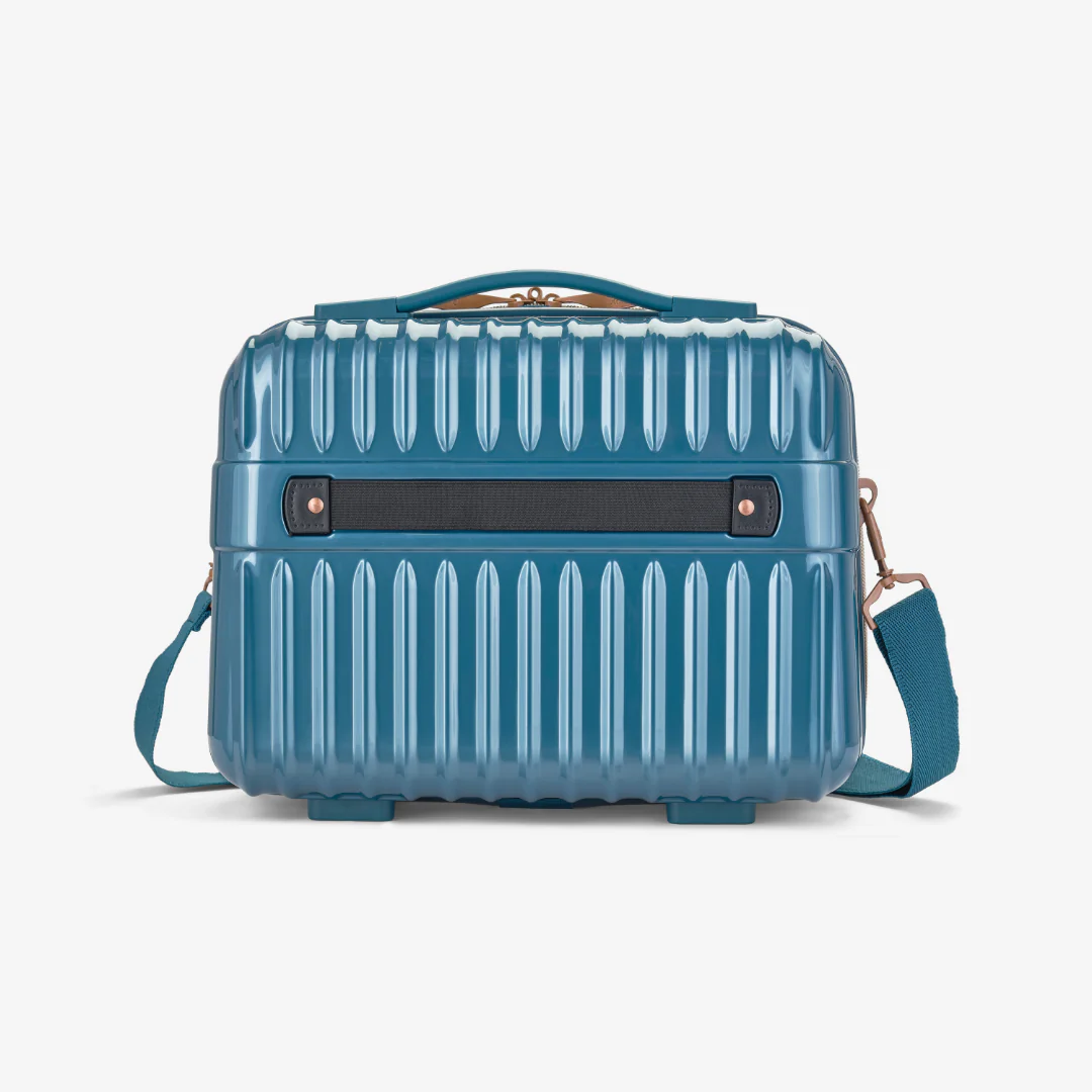Selene Vanity Suitcase in Blue - Image 3