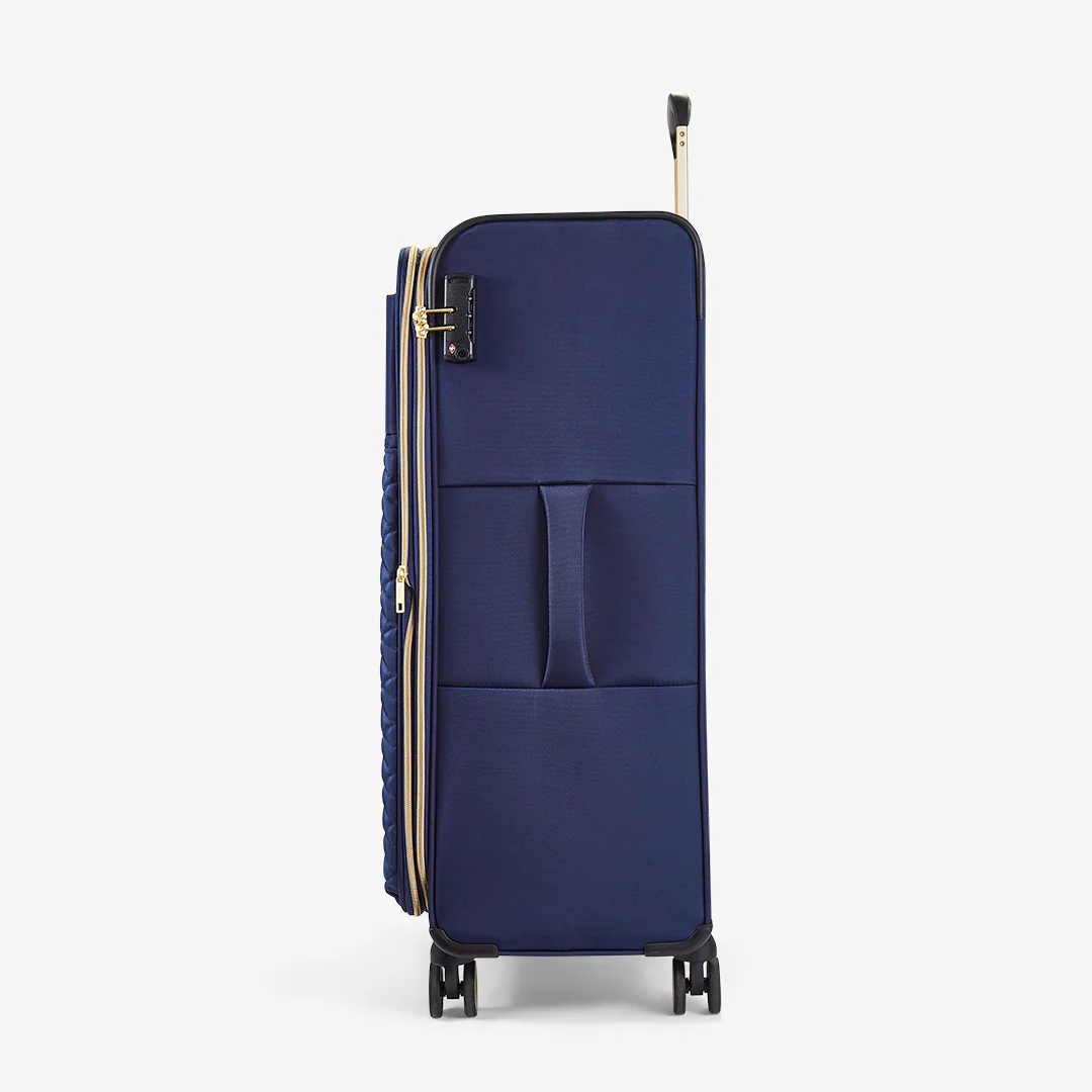 Sloane Large Suitcase in Navy - Image 3