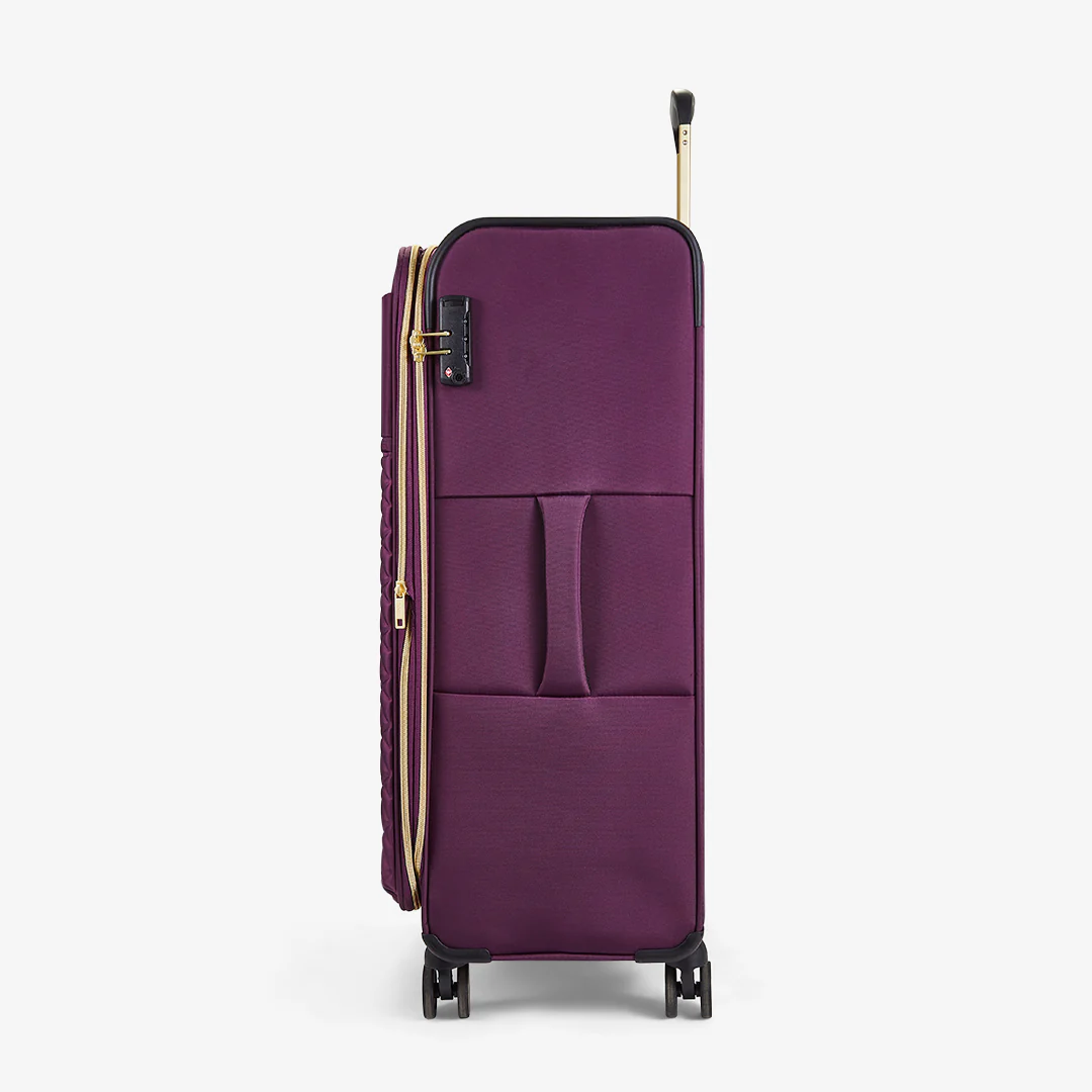 Sloane Large Suitcase in Purple - Image 3