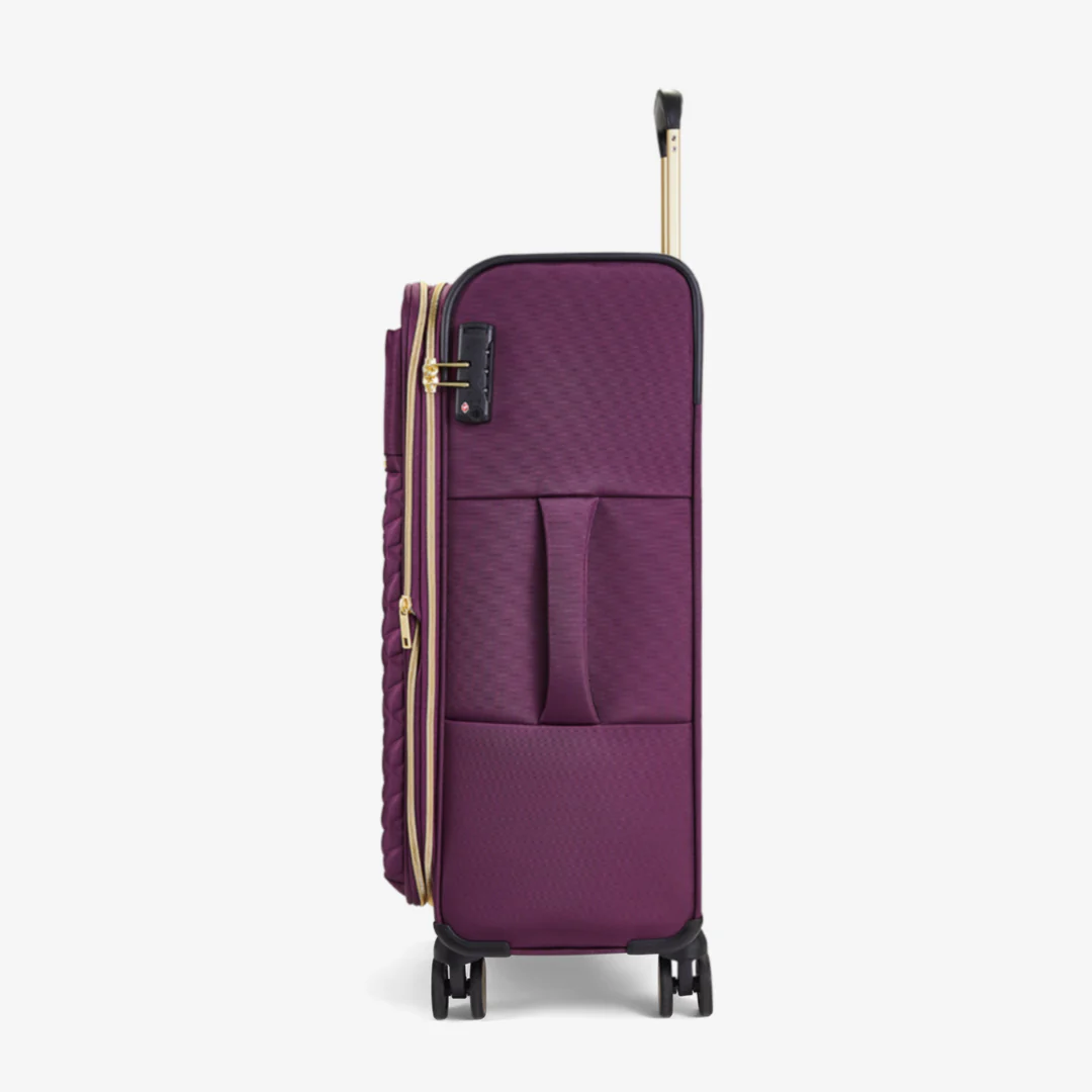 Sloane Medium Suitcase in Purple - Image 3