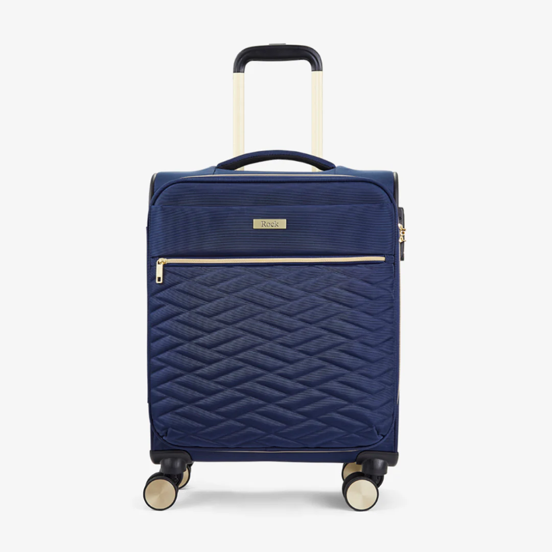 Sloane Small Suitcase in Navy - Image 2