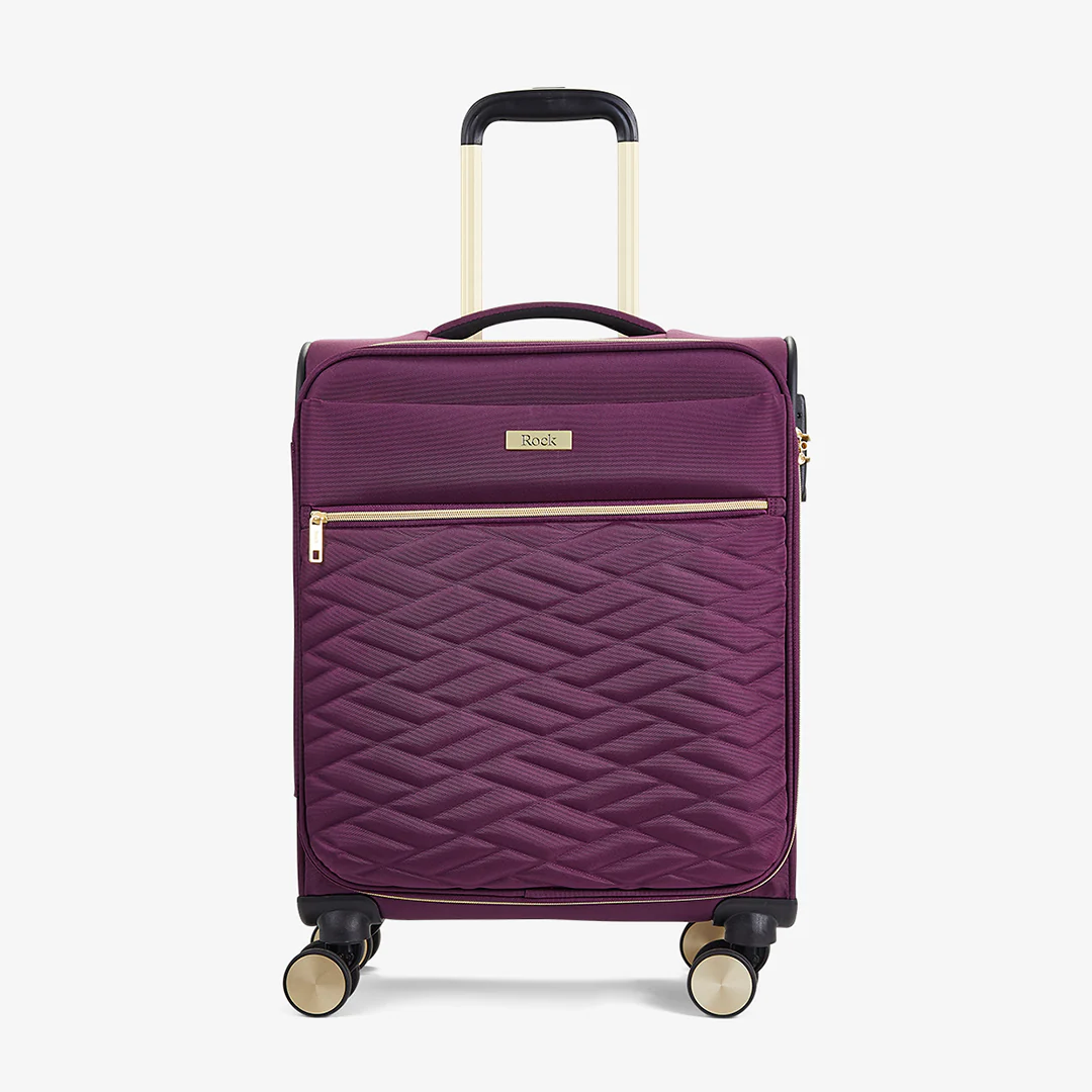 Sloane Small Suitcase in Purple - Image 2