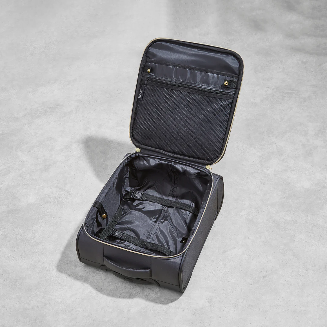 Sloane Small Underseat Suitcase in Black - Image 5