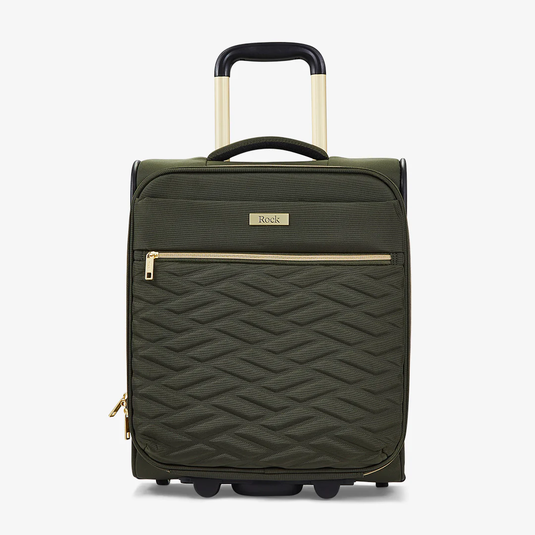 Sloane Small Underseat Suitcase in Khaki - Image 2