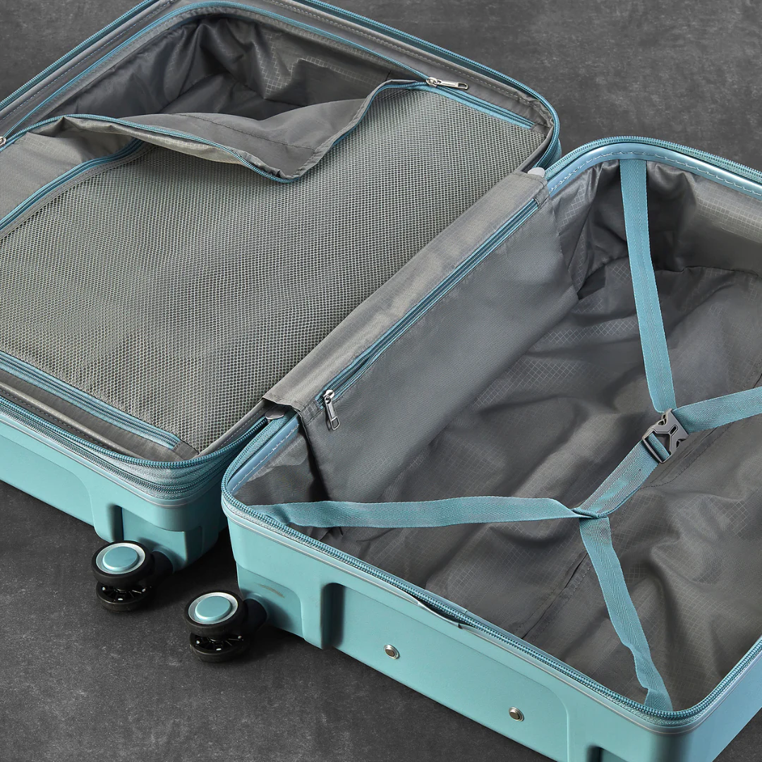 Sunwave Large Suitcase in Light Blue - Image 5