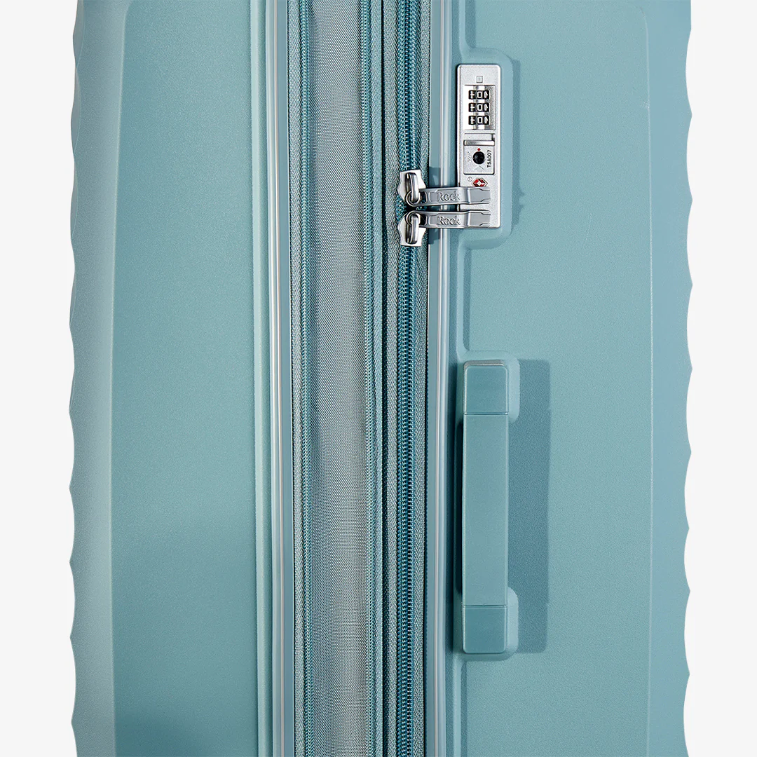 Sunwave Large Suitcase in Light Blue - Image 7
