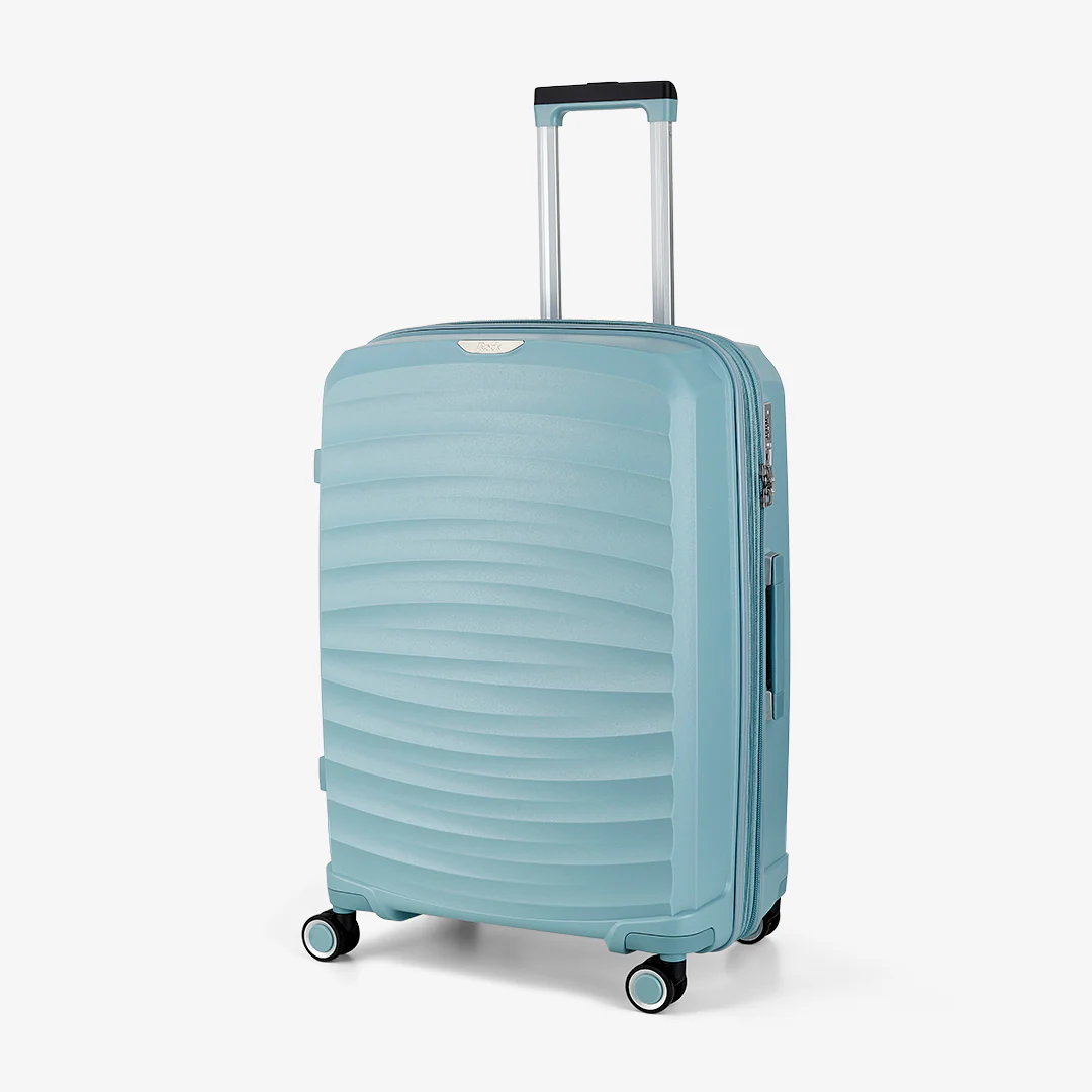 Sunwave Medium Suitcase in Light Blue