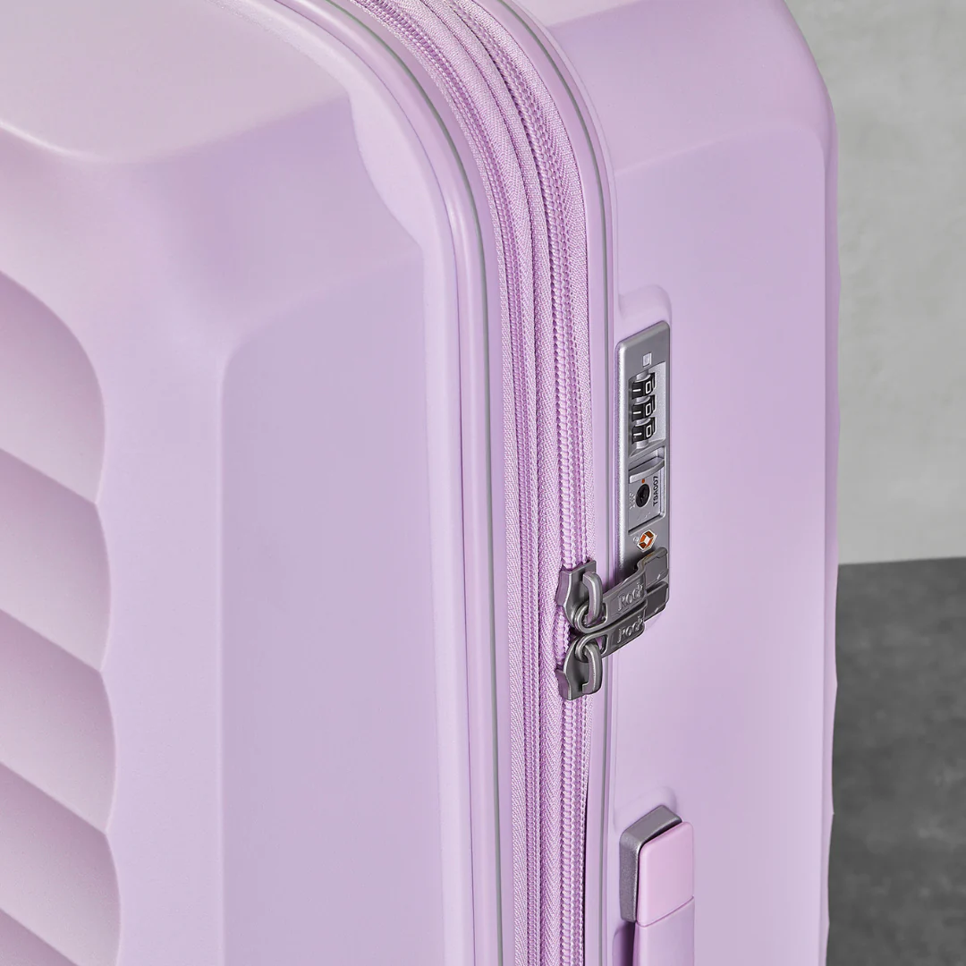 Sunwave Medium Suitcase in Lilac - Image 6