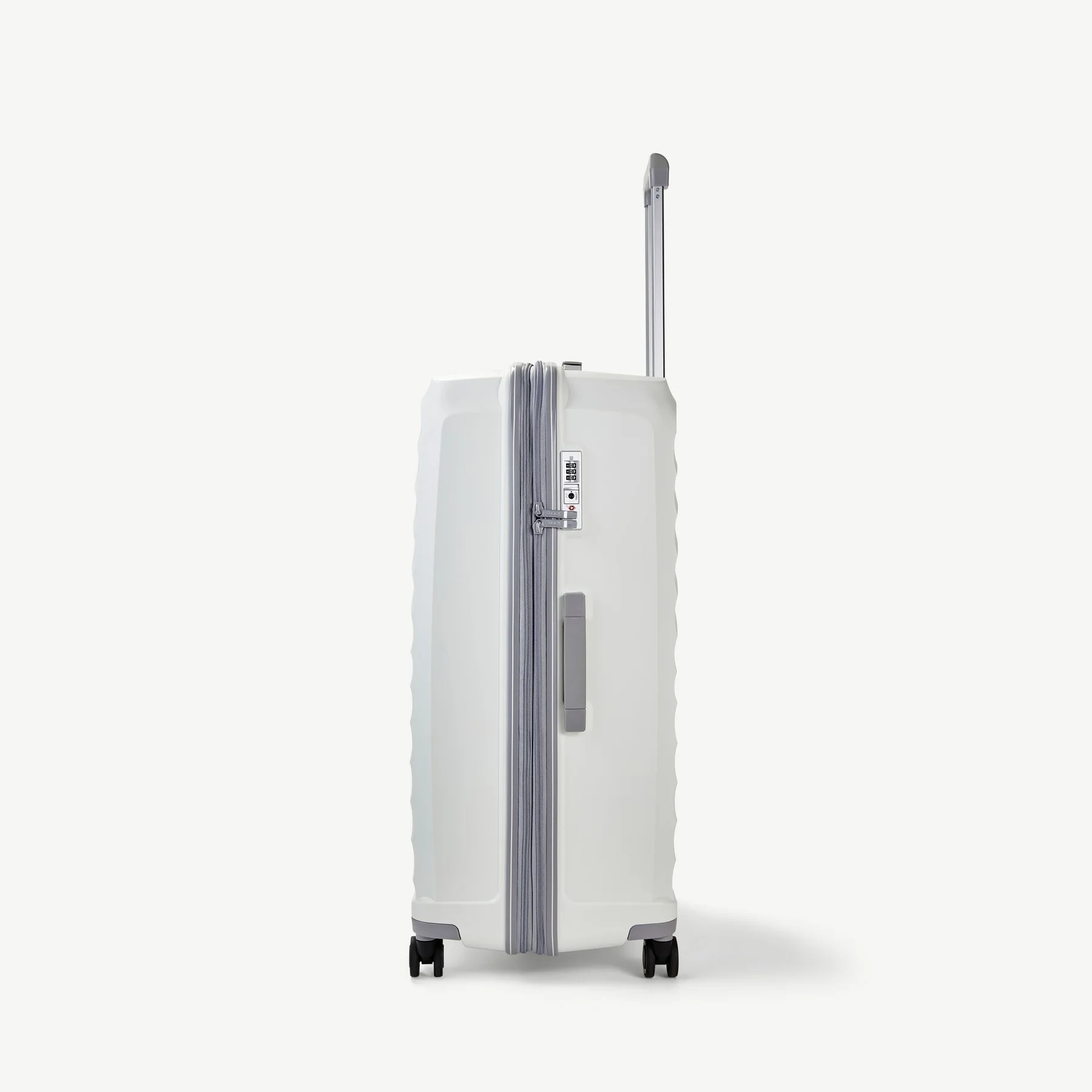 Sunwave Set of 3 Suitcases in White - Image 4