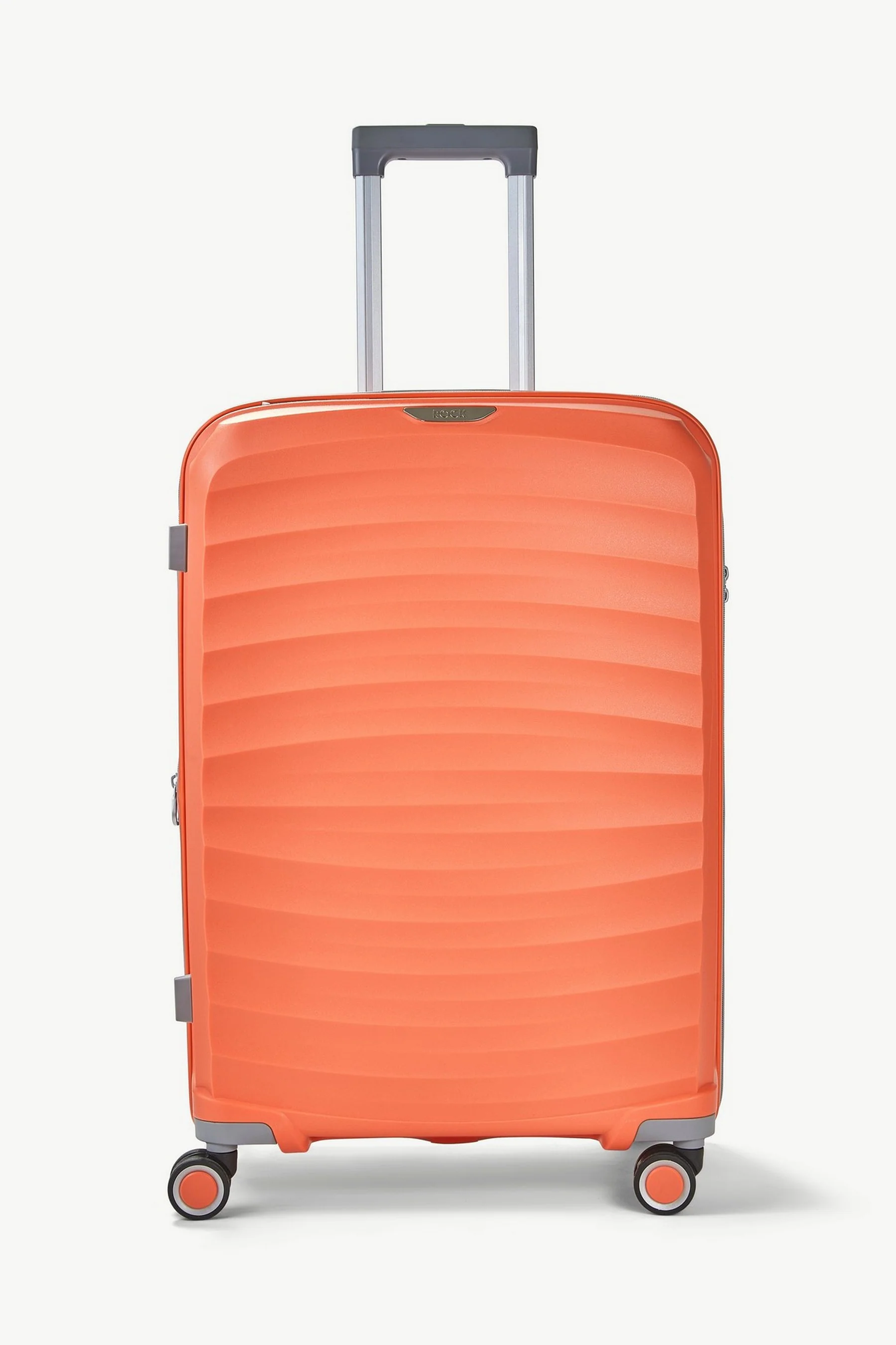 Sunwave Medium Suitcase in Peach - Image 2