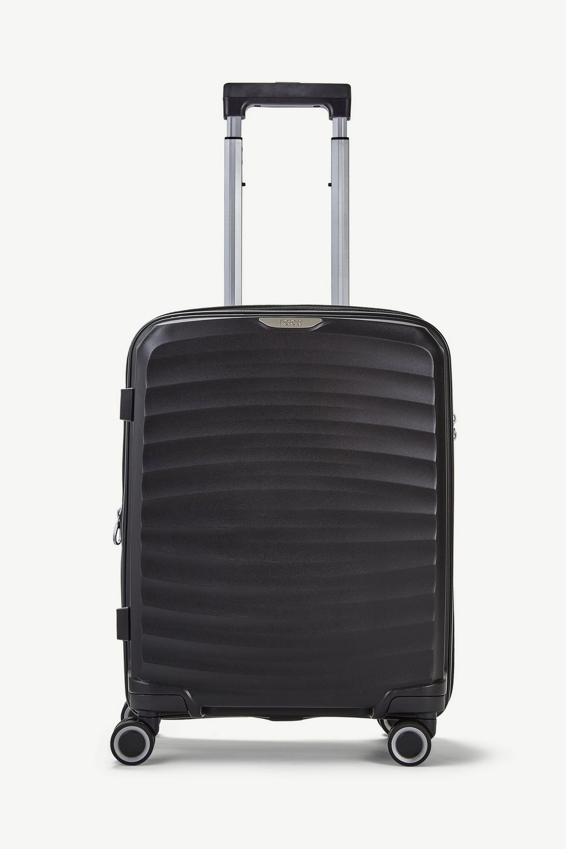 Sunwave Small Suitcase in Black - Image 2