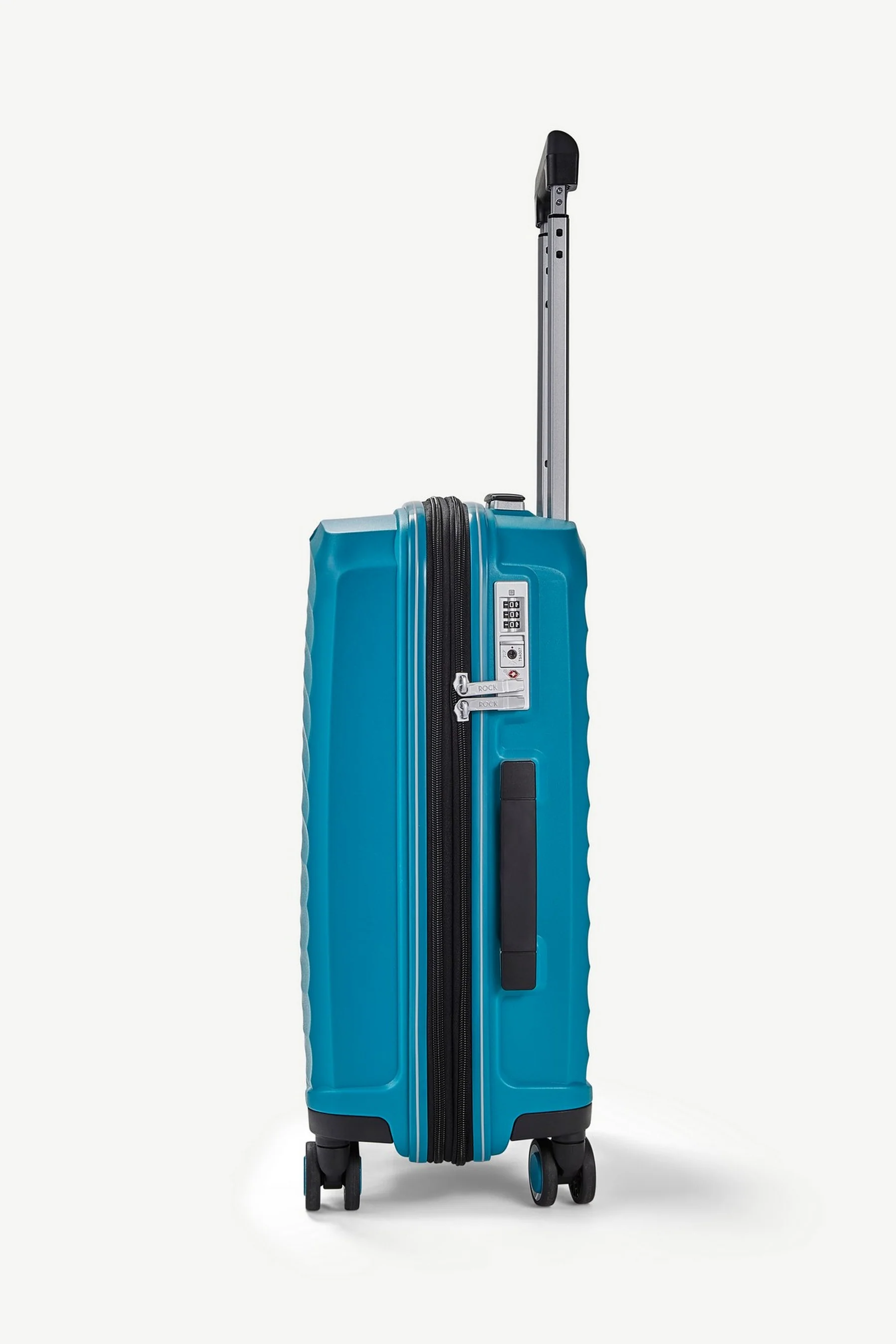 Sunwave Small Suitcase in Blue - Image 3