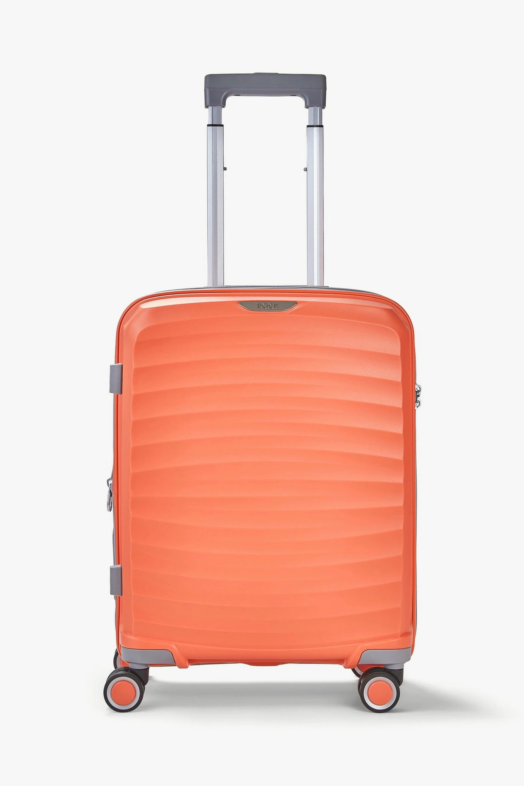 Sunwave Small Suitcase in Peach - Image 2