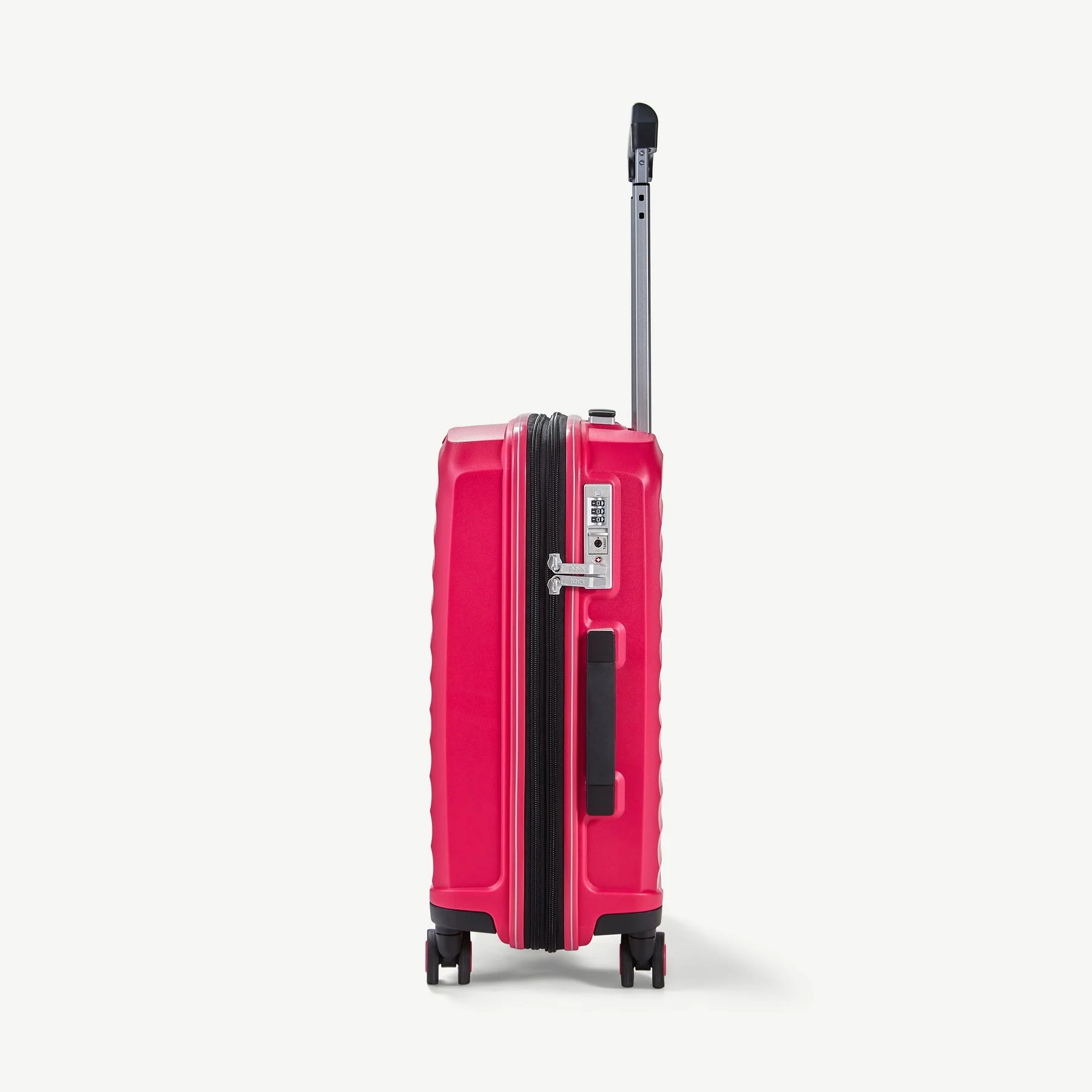 Sunwave Small Suitcase in Pink - Image 3