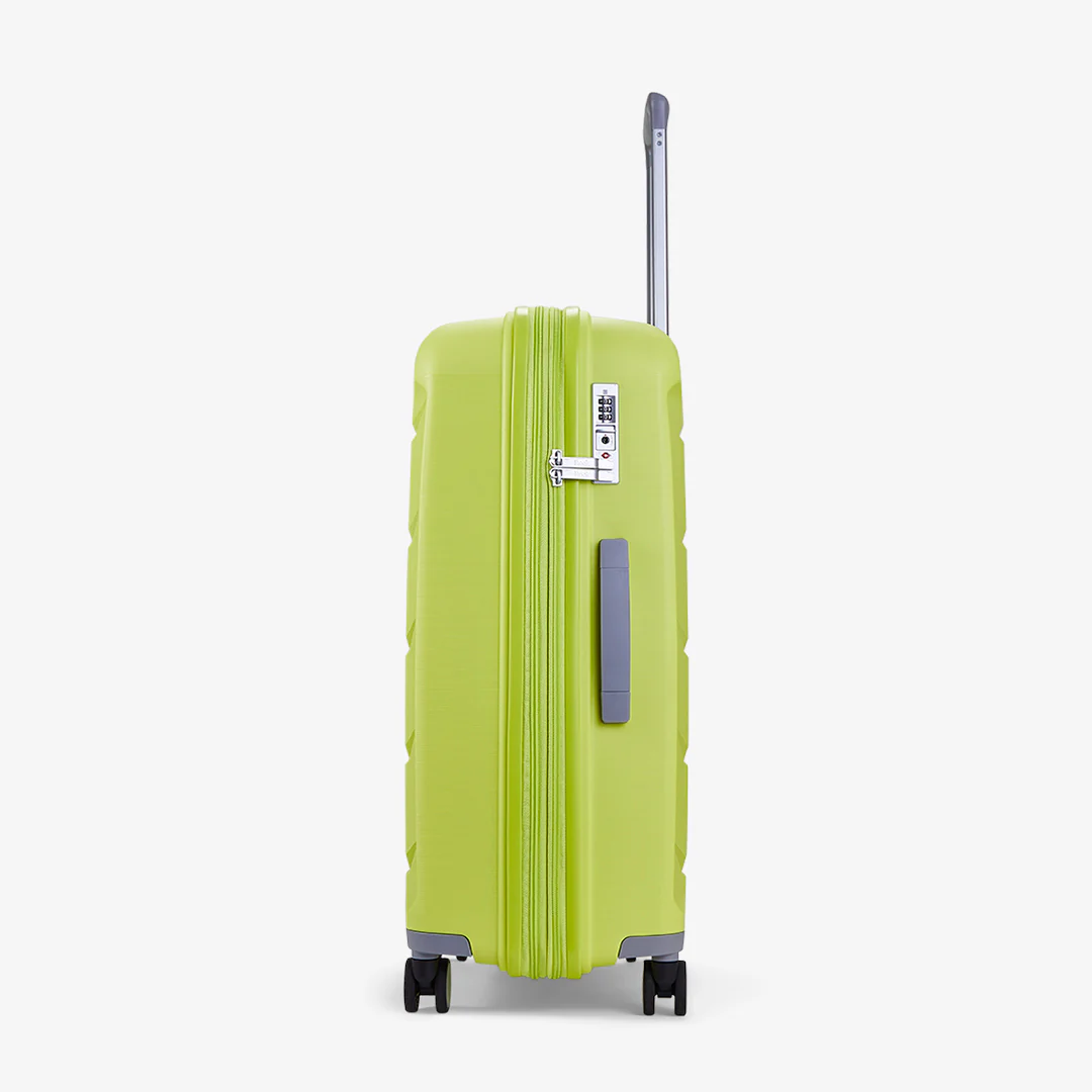 Tulum Medium Suitcase in Lime Green - Image 3