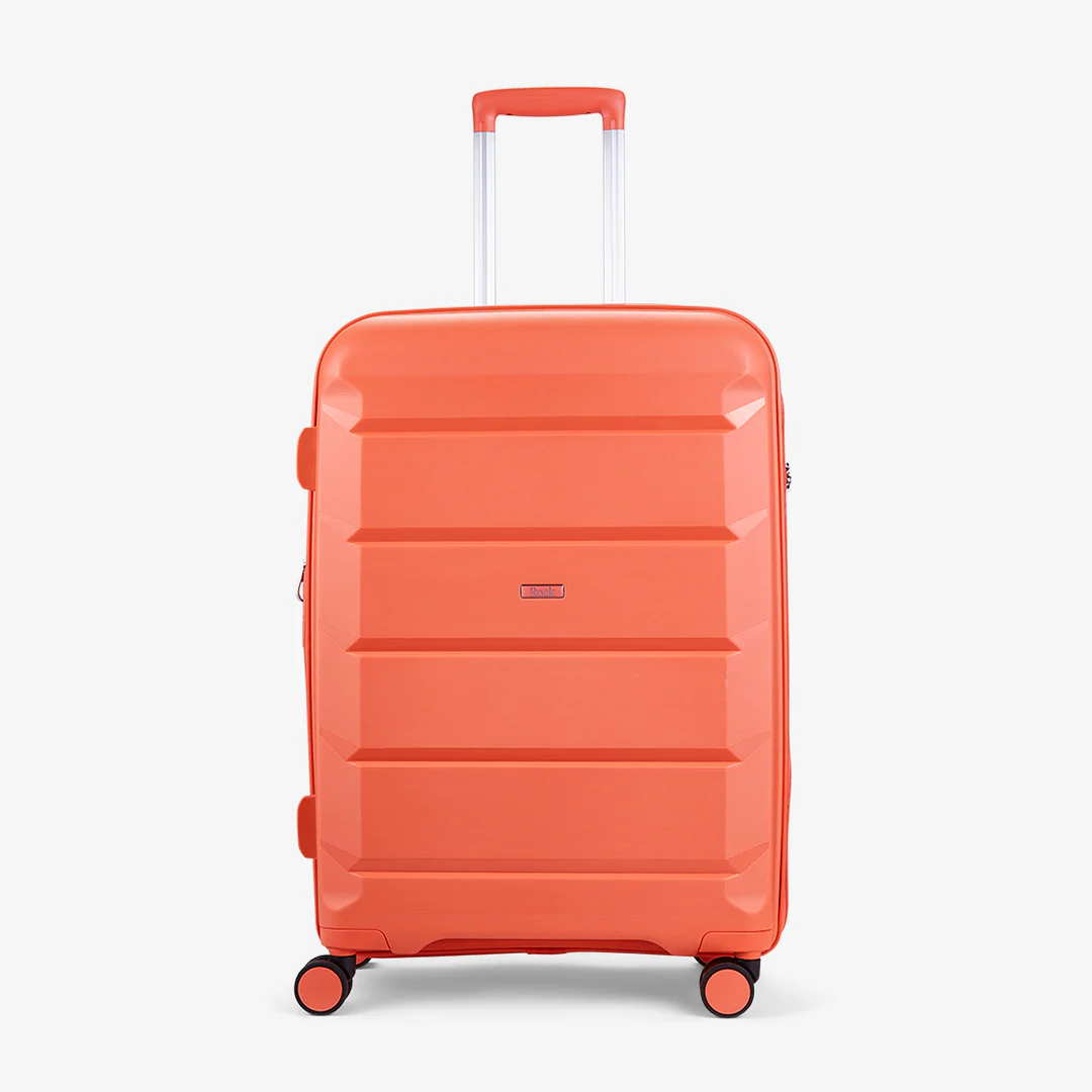 Tulum Medium Suitcase in Peach - Image 2