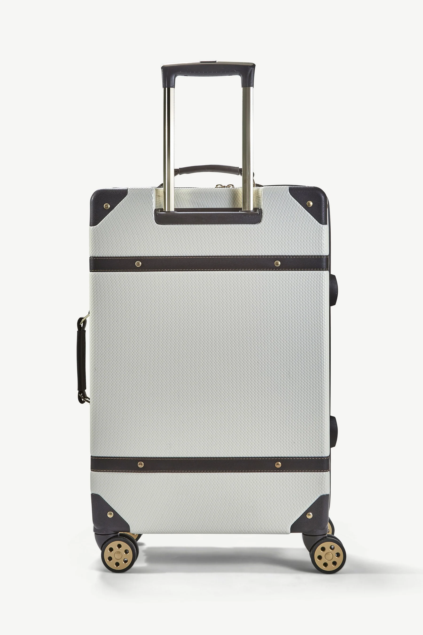 Vintage Medium Suitcase in Cream - Image 4